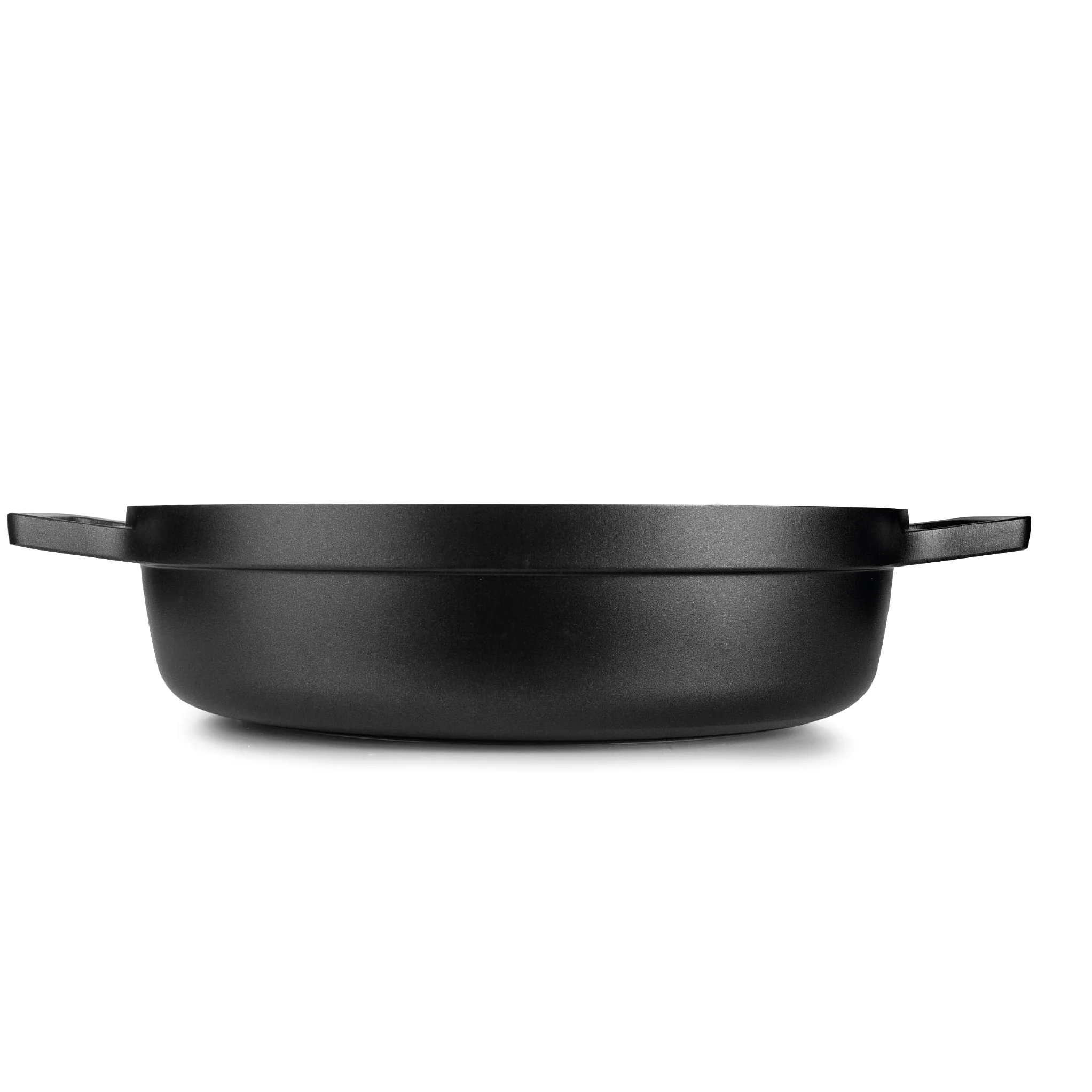 IBILI - Guisera Sin Tapa Esben 36 Cm, Aluminio Fundido, Antiadherente PFAS, Apta para induccion
