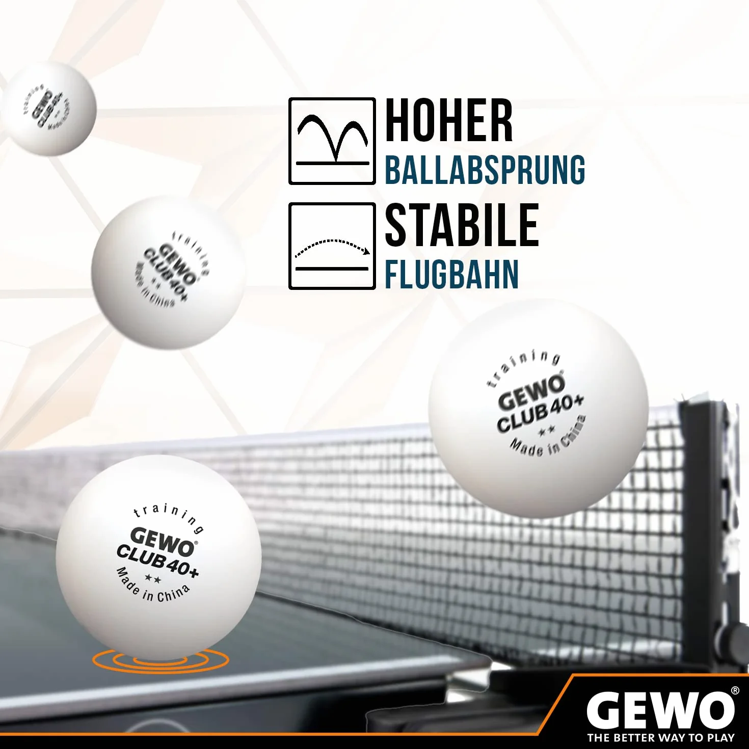 GEWO Club 40+ Piłka treningowa 72 sztuki