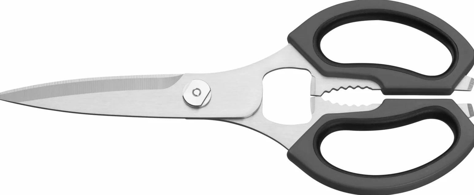 WMF - Tijeras de cocina multiusos 23 cm, Cromargan Acero Inoxidable pulido 18/10 Apto para lavavajillas