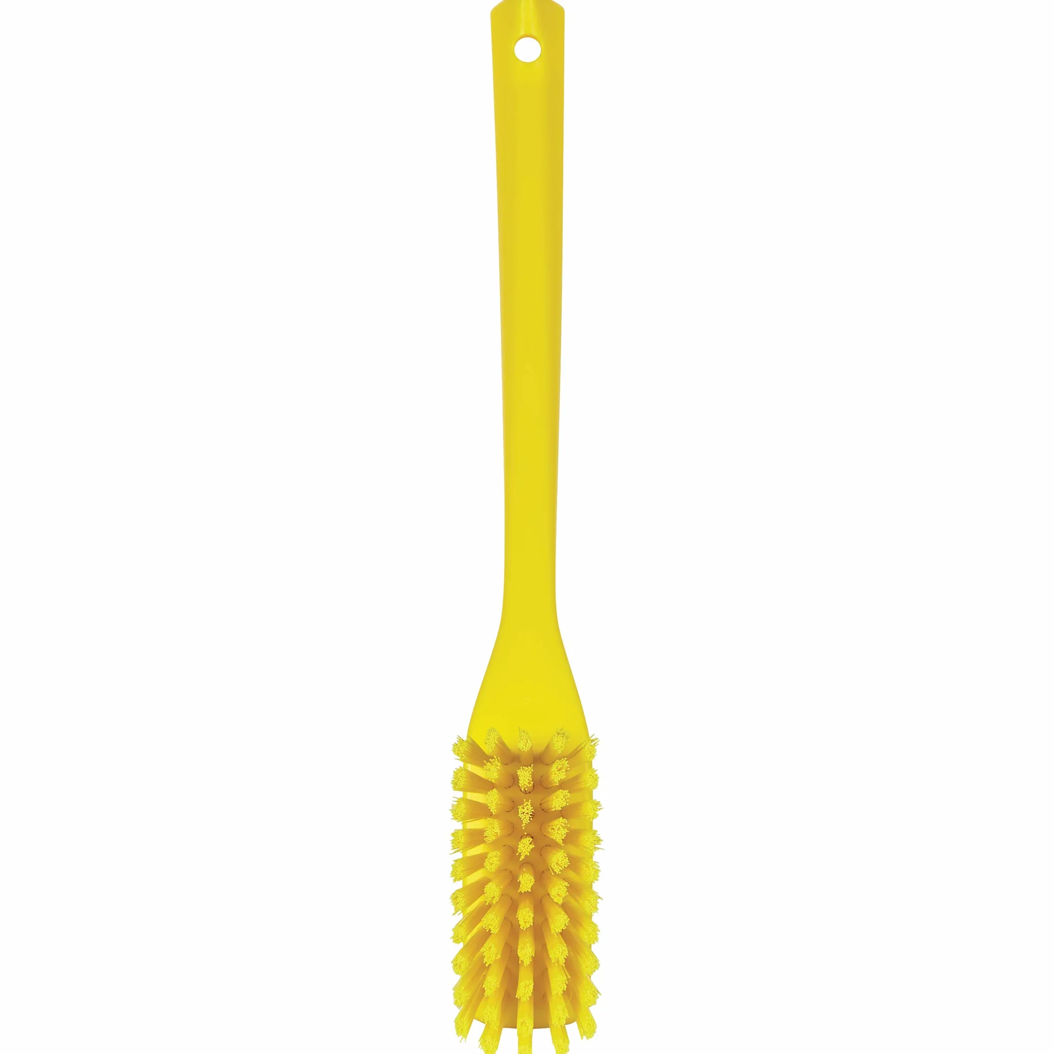 Vikan Cepillo de Mango Estrecho Largo, Bloque de Polipropileno, Amarillo, Talla única