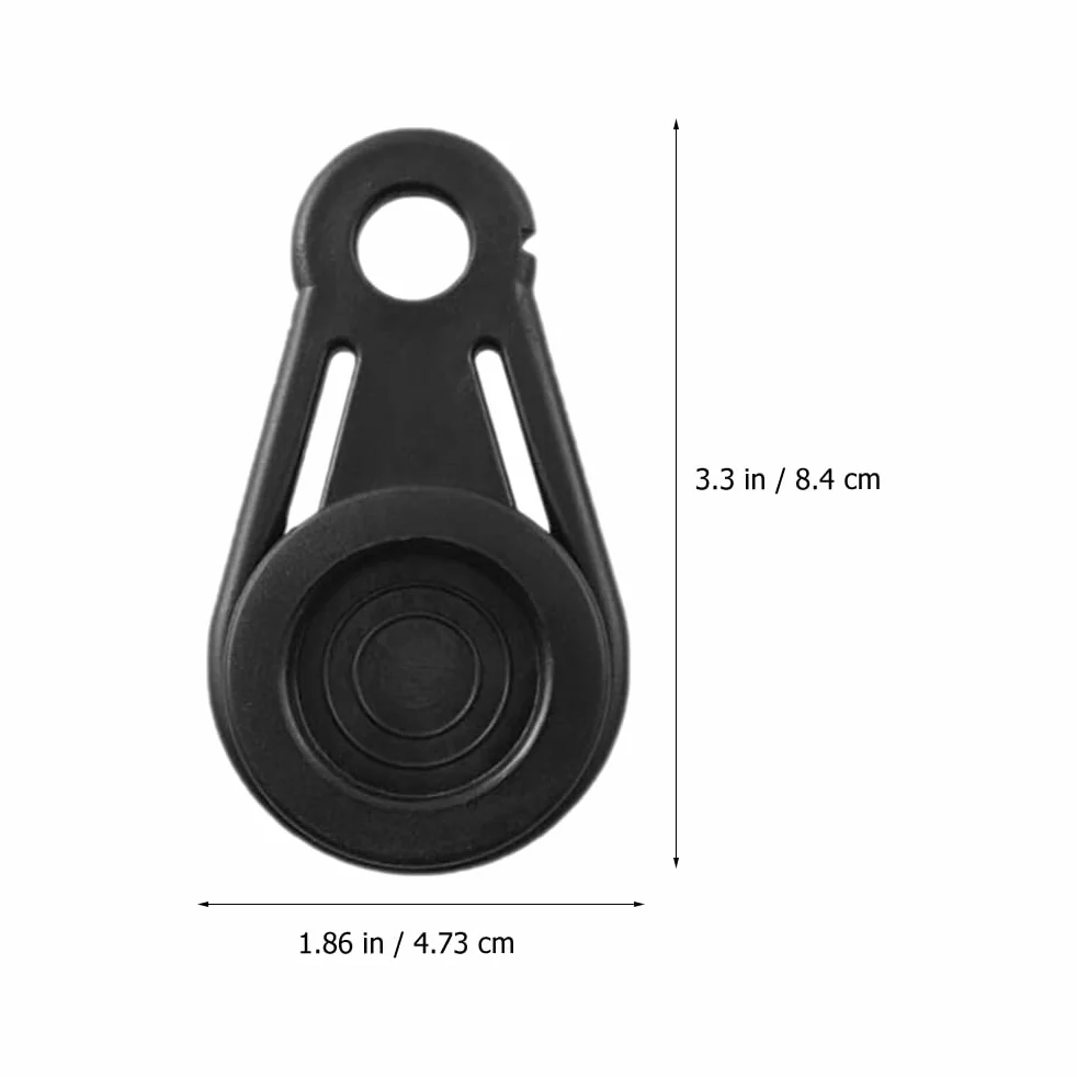 TOYANDONA 20 clips de lona resistente al viento para tienda al aire libre camping senderismo pesca