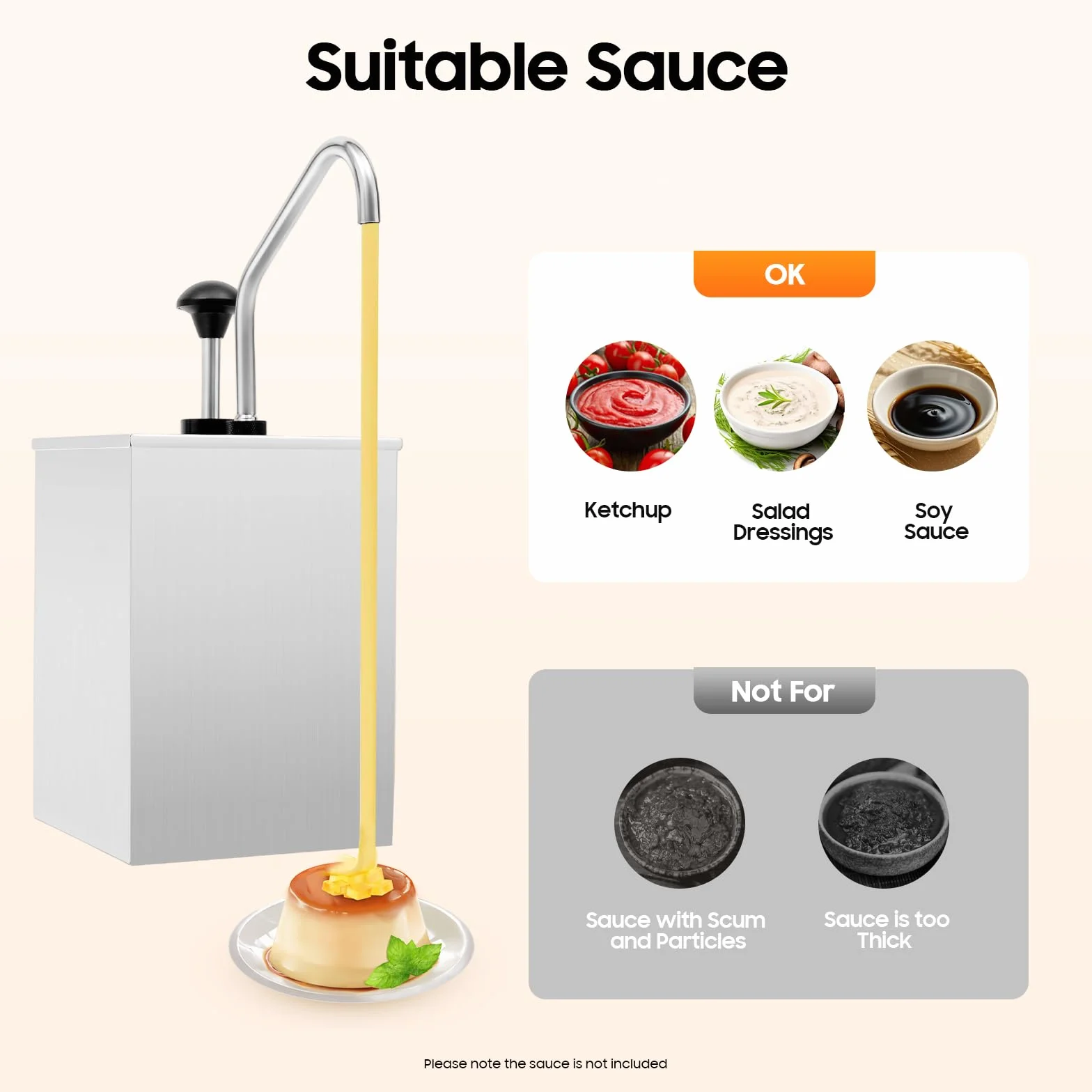 Botella de acero inoxidable para salsa, especias, con boquilla alargada, 4 litros de capacidad, para ketchup, salsa picante, aceite de oliva (color plateado)