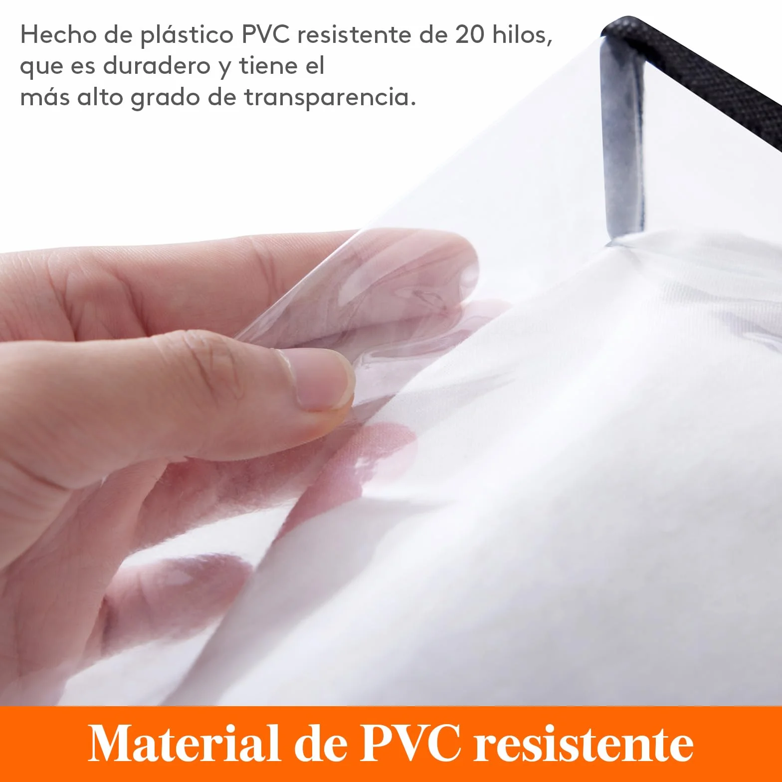 Lifewit 4 Piezas Bolsas para Guardar Ropa Transparentes 40L, Bolsas Almacenaje Ropa Plegable de PVC, Cajas Almacenaje con Asas, Organizador Armario para Mantas, Ropa, Juguetes, Mudanza, Libro