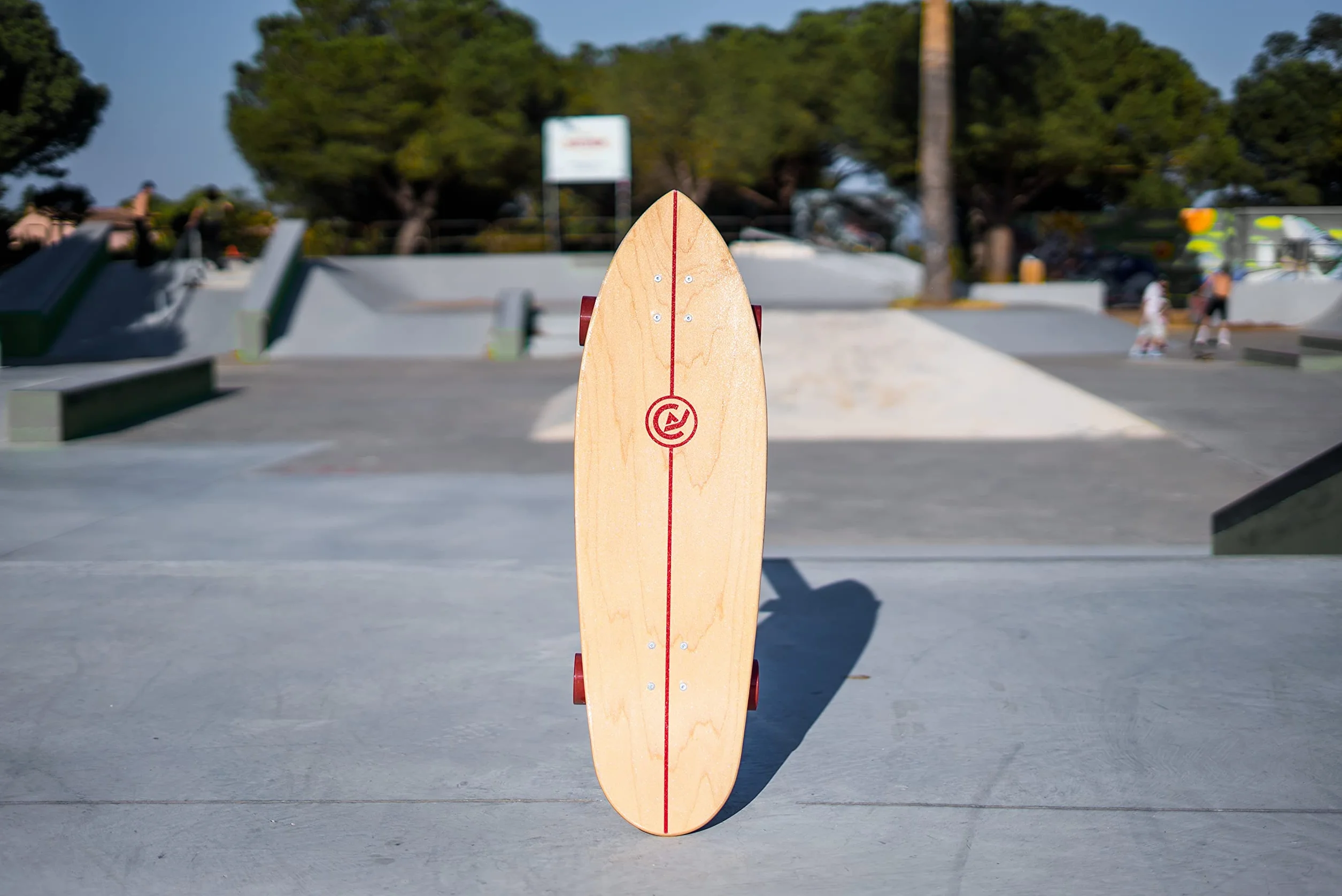 Coasto Surfskate Skatepark Street Pumptrack Surf Tabla Crucero Todoterreno Trucks Cubierta Transparente Adherente