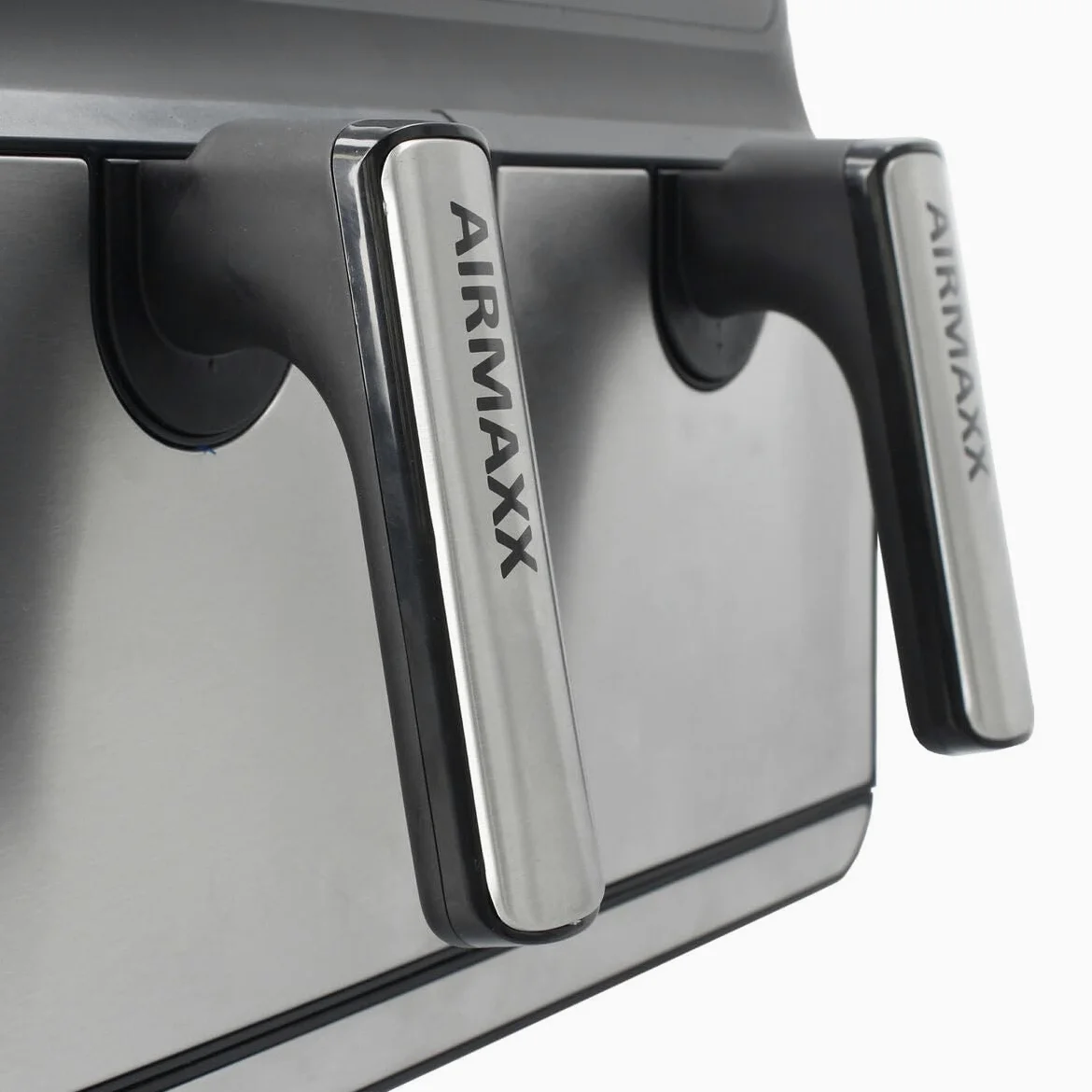 TM Electron TMPFR200 AIRMAXX freidora sin aceite con doble compartimento, capacidad de 8L en total (4L+4L), funciones SYNC y MATCHCOOK, revestimiento antiadherente, 8 programas, pantalla táctil, 1700W