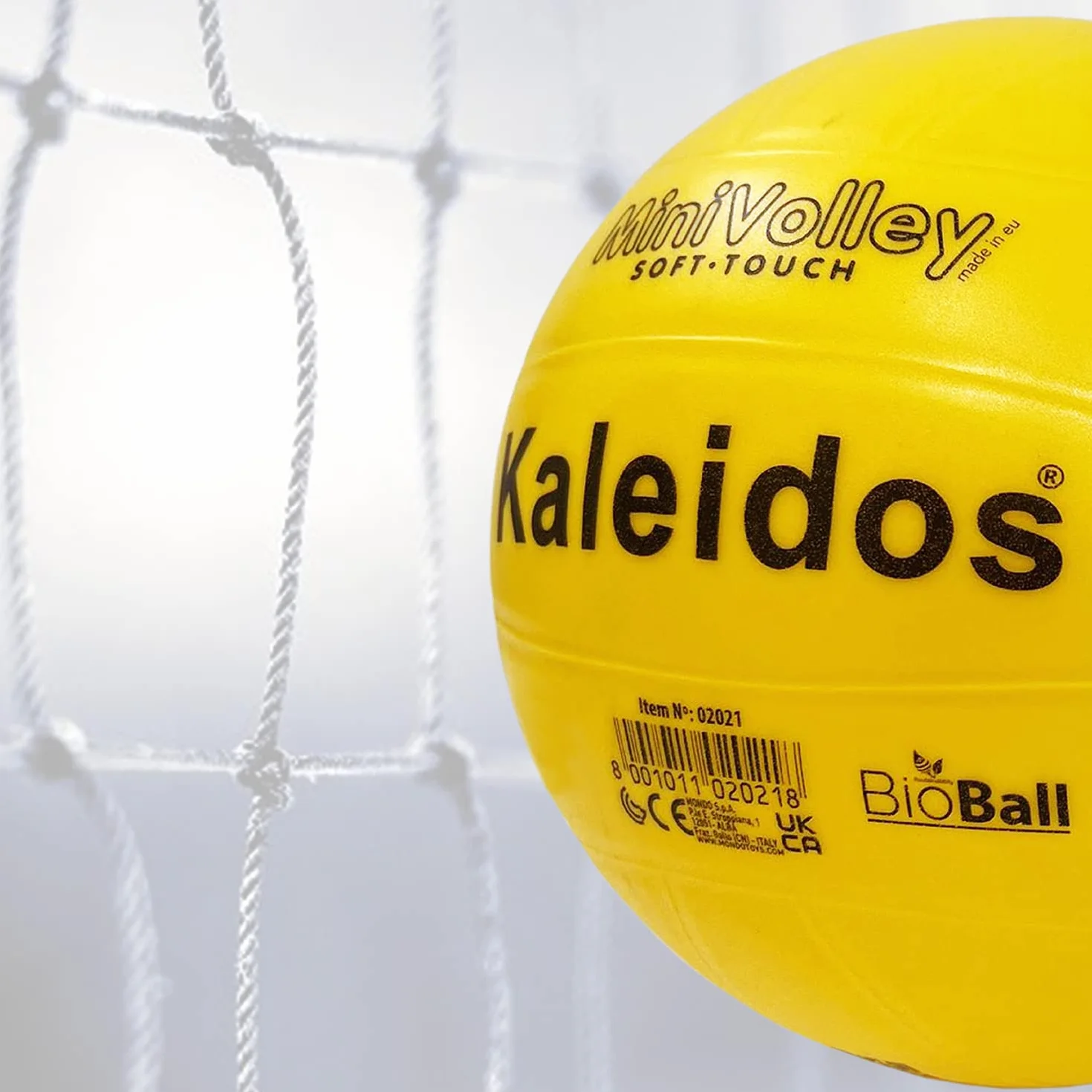 Balón de Voleibol Mini Tamaño 5 250 g Amarillo Mondo Sport