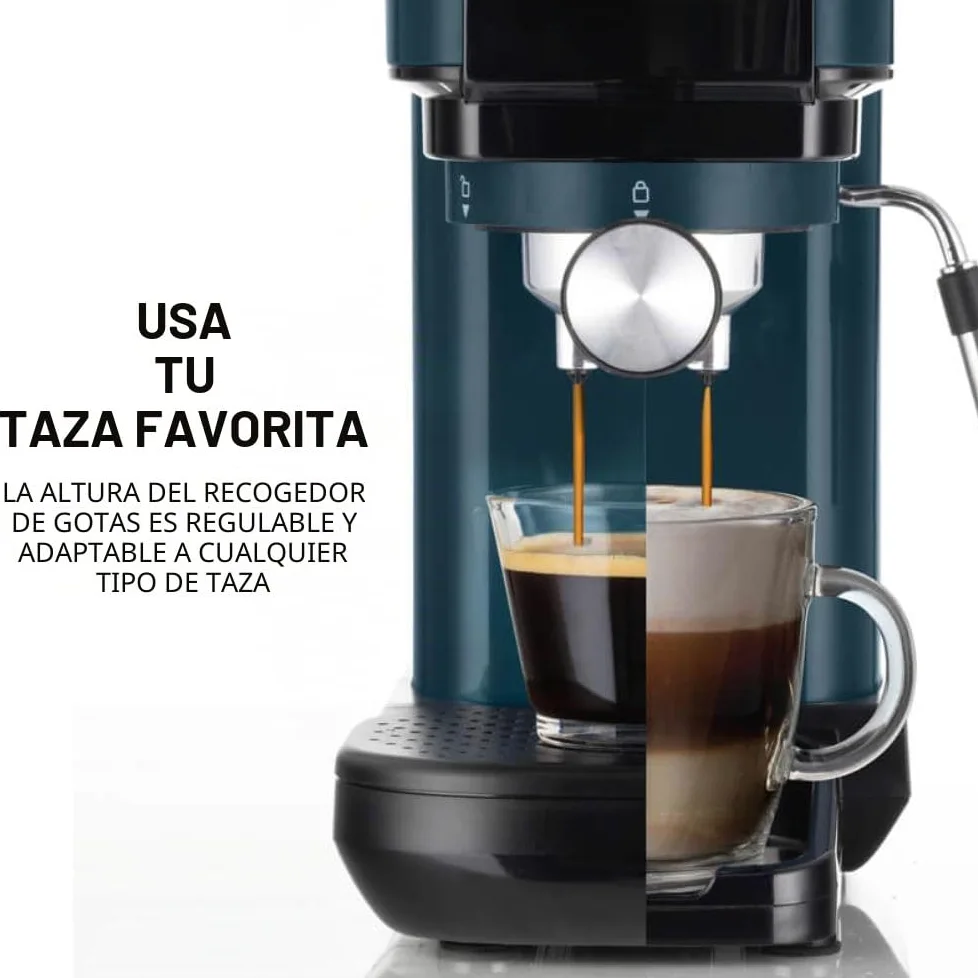 Ariete 1399 Máquina de café espresso, para polvo y almohadillas ESE, 1300 W, capacidad de 1,1 l, presión de 15 bar, filtro 1, 2 tazas y almohadillas ESE, capuchino