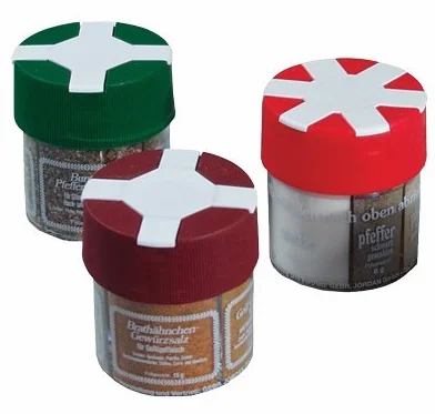 Juego de 3 tarros de especias