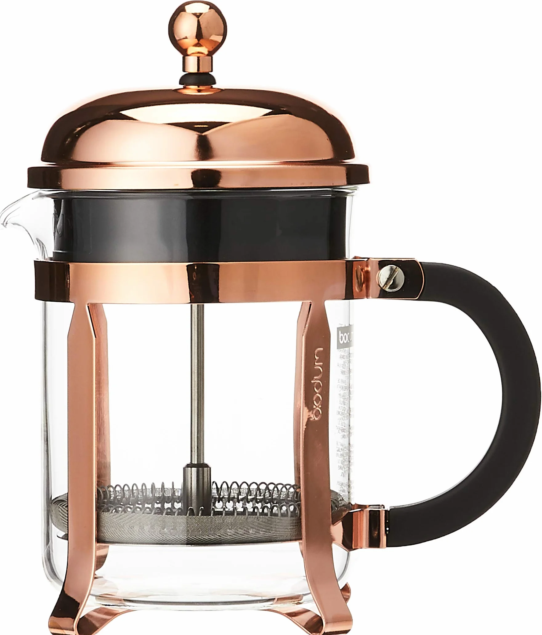 Bodum - 11813-18 - Chambord - Cafetera 4 tazas - 0,5 l - color cobre