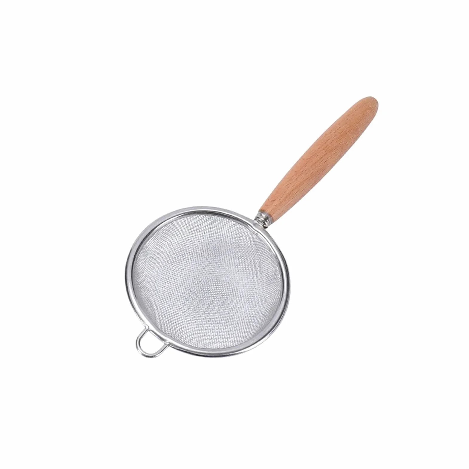 Colador Grande de Malla Fina de Acero Inoxidable para filtrar y tamizar en la Cocina