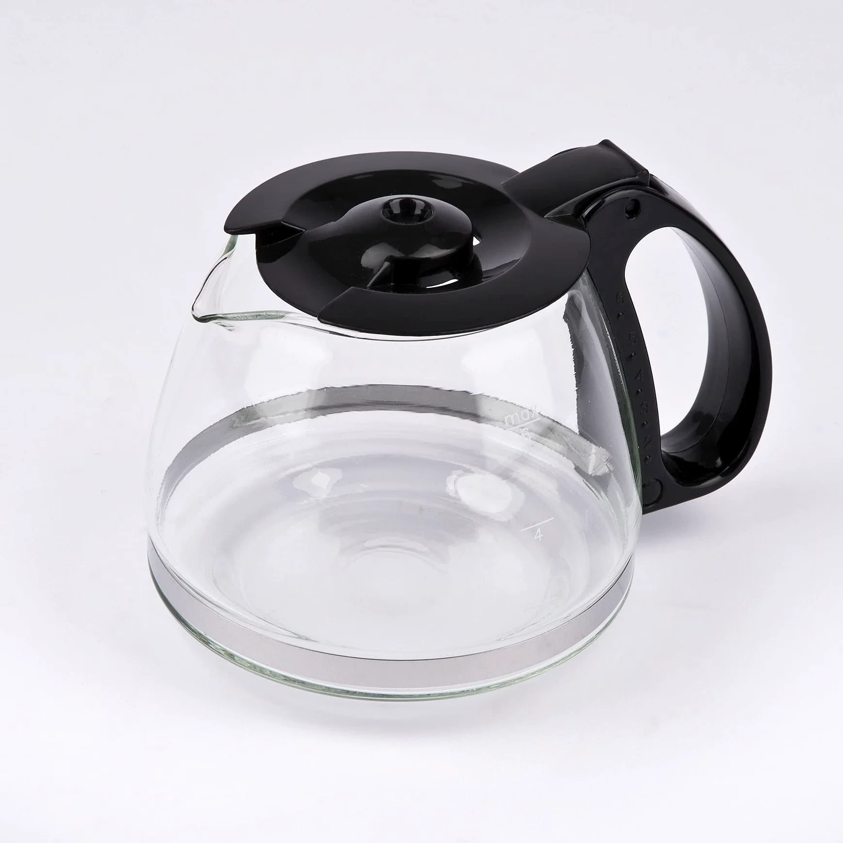 Girmi MC25 Cafetera de Goteo, 6 tazas, Filtro reutilizable, Sistema Antigoteo, Capacidad 600cc, 550W, Negro