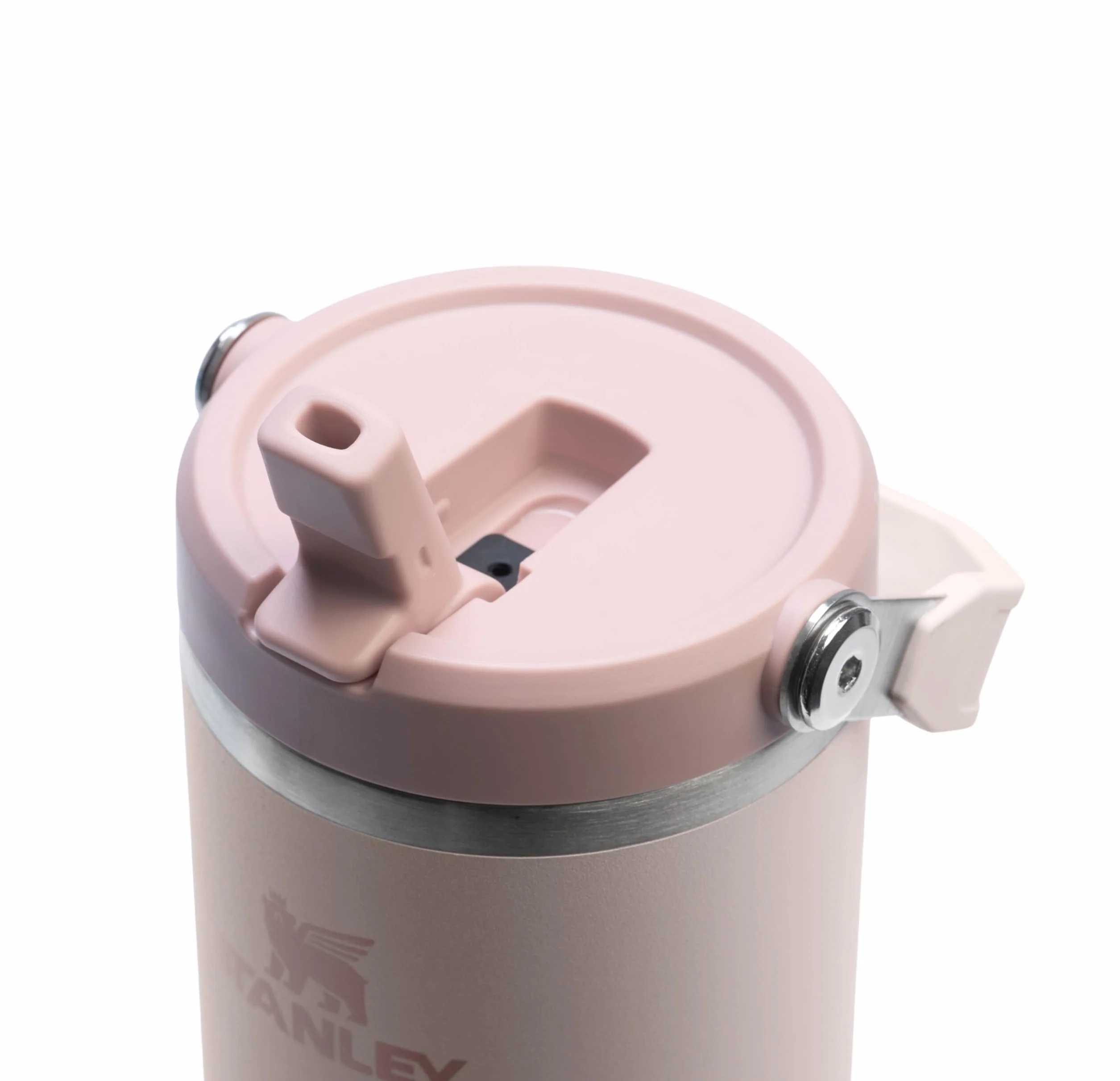 Stanley Flip Straw Tumbler 1.0 Botella Agua 0.89L Acero Inoxidable Sin BPA Conserva Frío 12 Horas Rose Quartz