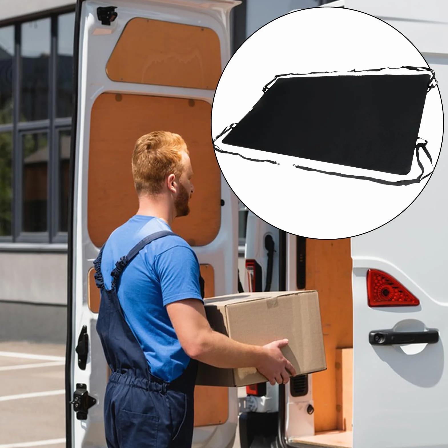 Toldo Impermeable para Puerta Trasera de Furgoneta para Acampada Picnic Exteriores