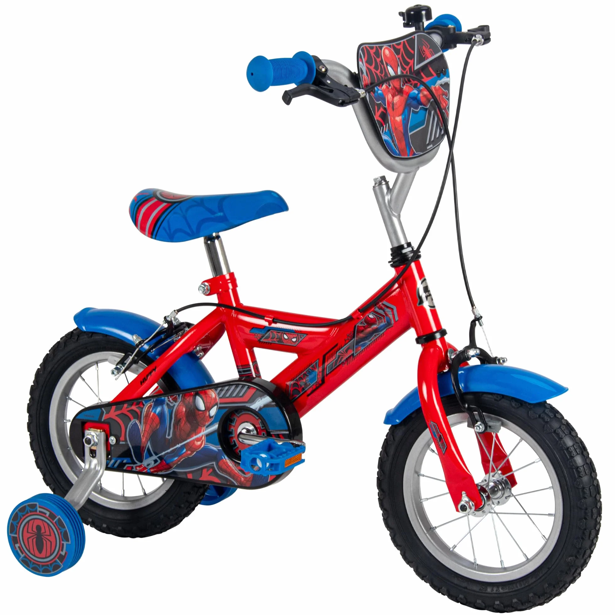 Huffy Marvel Spider-Man Bicicleta Infantil 12 14 16 Pulgadas con Ruedas