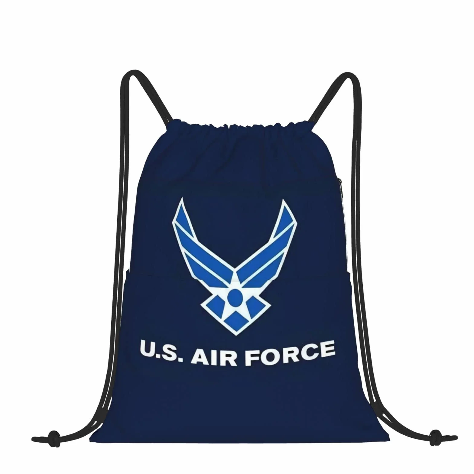 Air Force Military Flag Mochila Bolsa Deporte Gimnasio Saco con Cordón