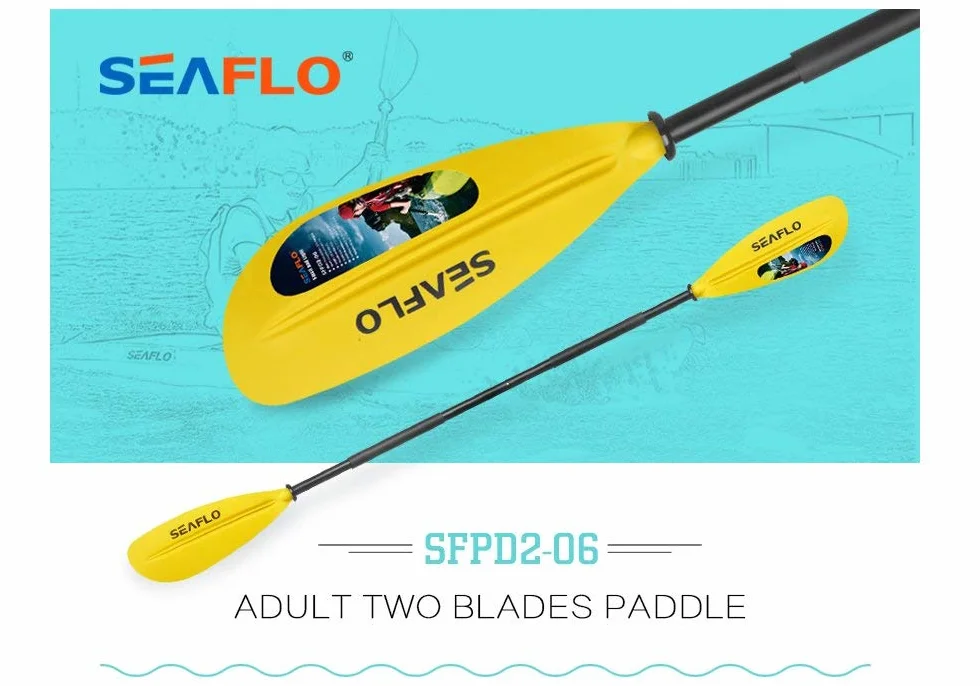 LIGHTEU Seaflo Remo doble para kayak, canoa, kayak, canoa, barco o remo.