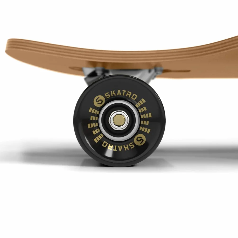 SKATRO Drop Through Longboard Freeride Skateboard with T-Tool