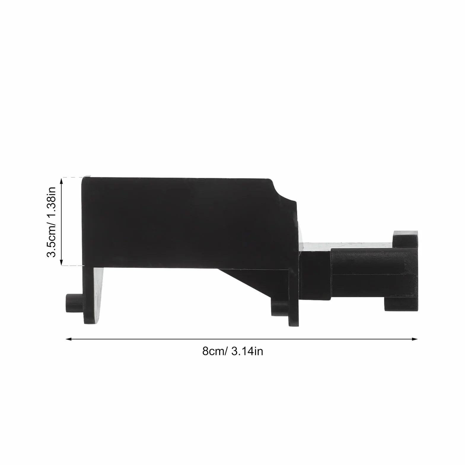 Gadpiparty Pestillo de Gancho Puerta Microondas 4 Piezas Plástico Resistente Cierre Seguro Cocina Reemplazo Compatible Hogar