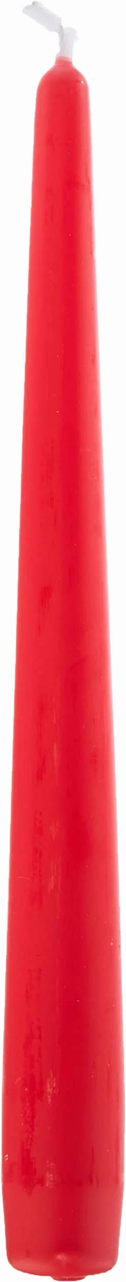 Cereria de Giorgio risthò velas cónicas para candelabro (Cera, rojo, 2.2 x 25 cm, 10 unidad