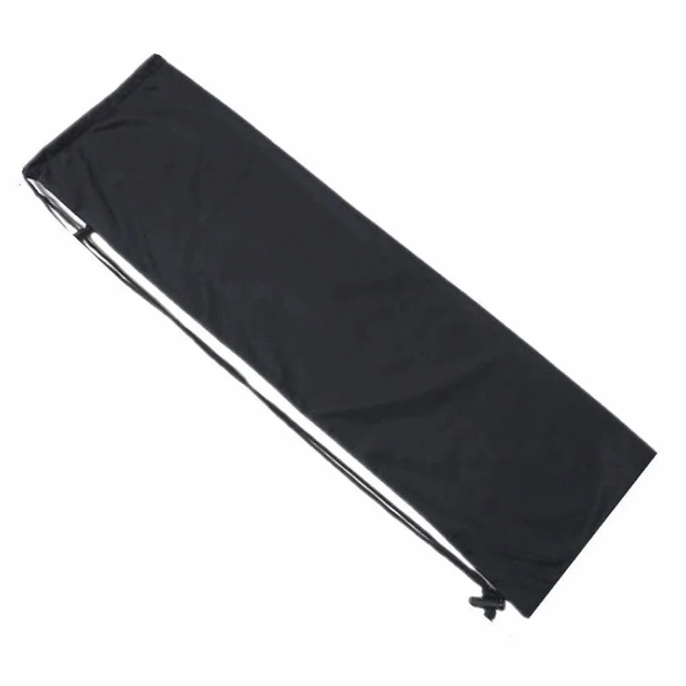 Mochila para raqueta de bádminton para dos raquetas, negra
