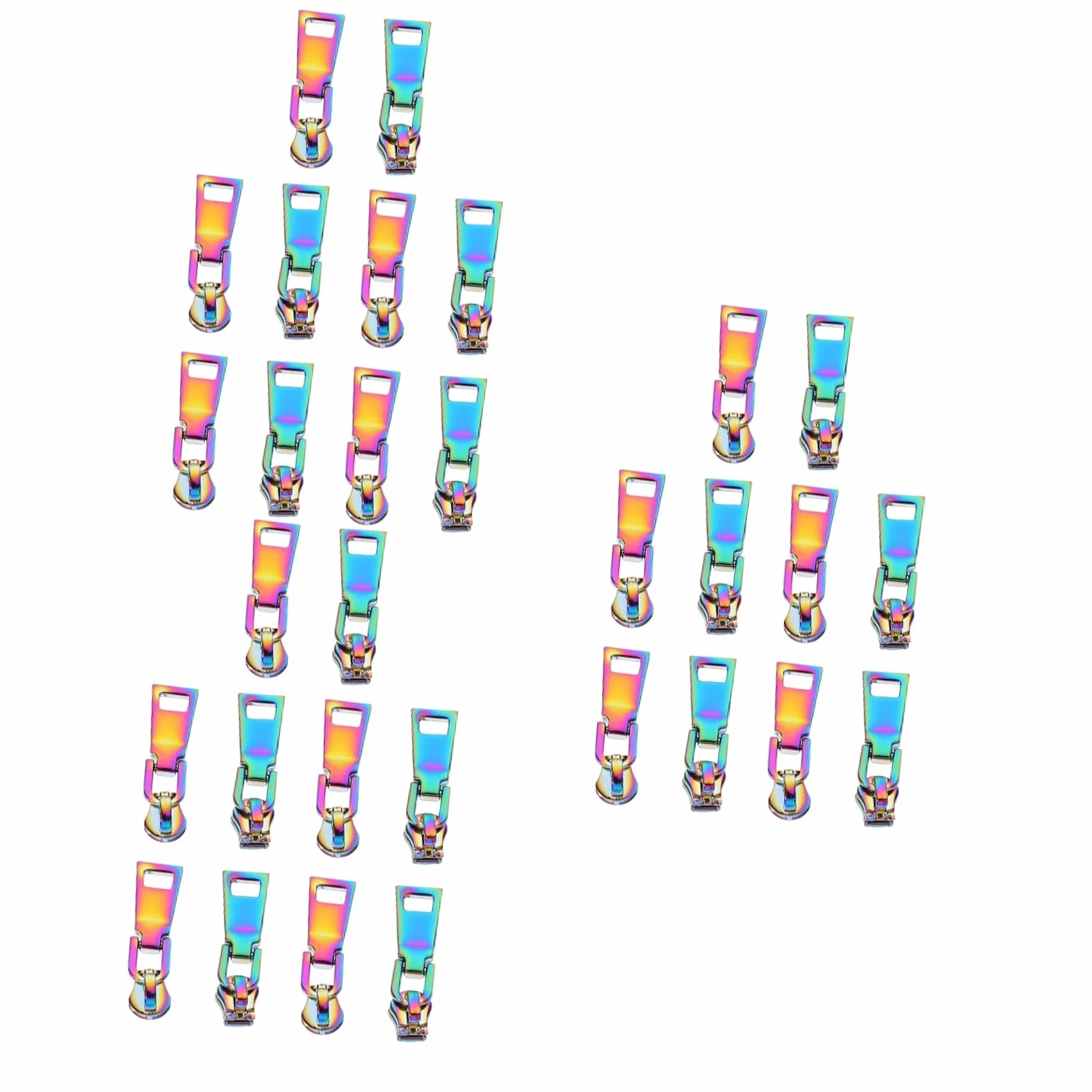 Operitacx 30piezas Tiradores De Decorativos Para Mochilas y Ropa Accesorios De Reemplazo Para Zipper Pullers
