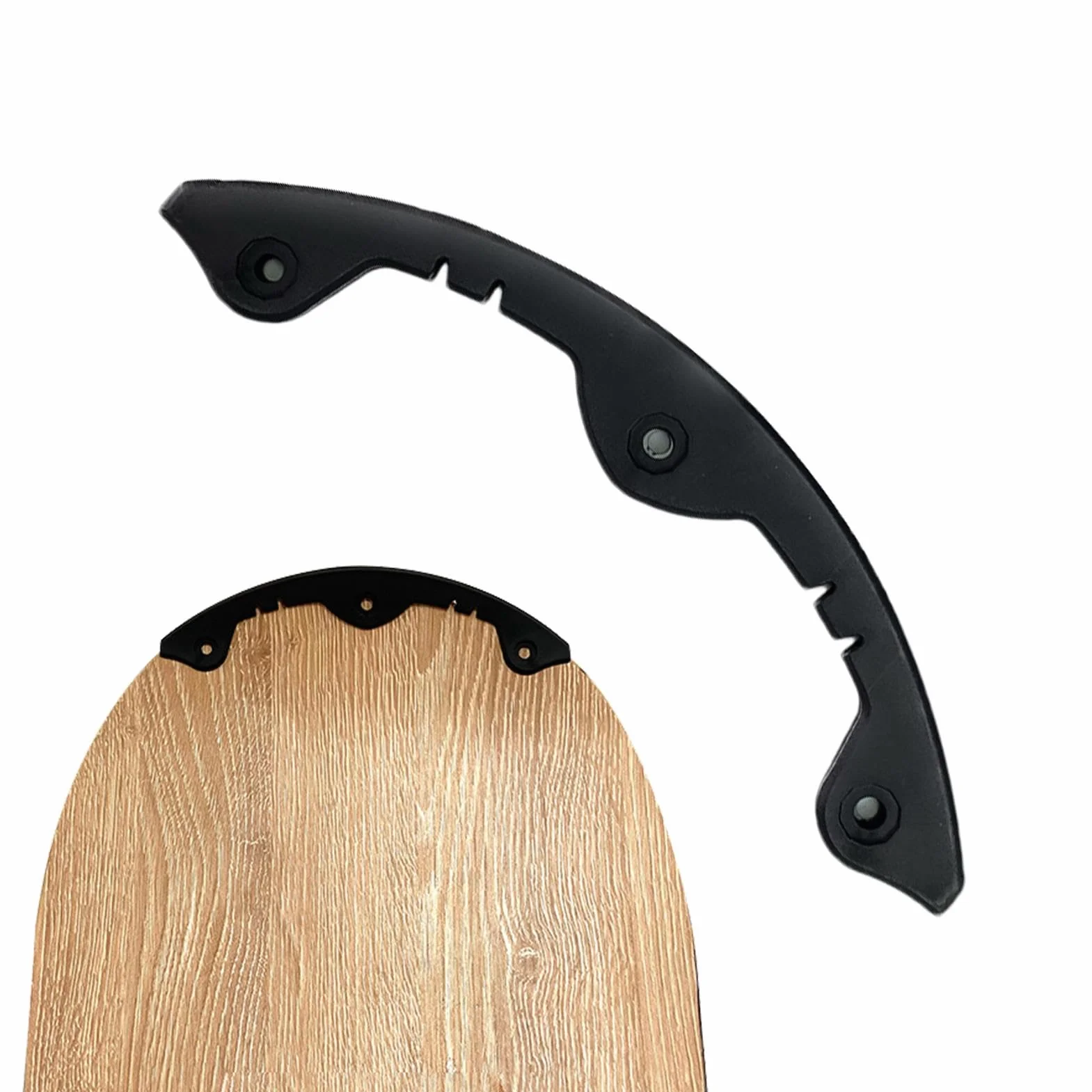 Barra de protección para tabla de snowboard, tira anticolisión, protector de nariz para longboard