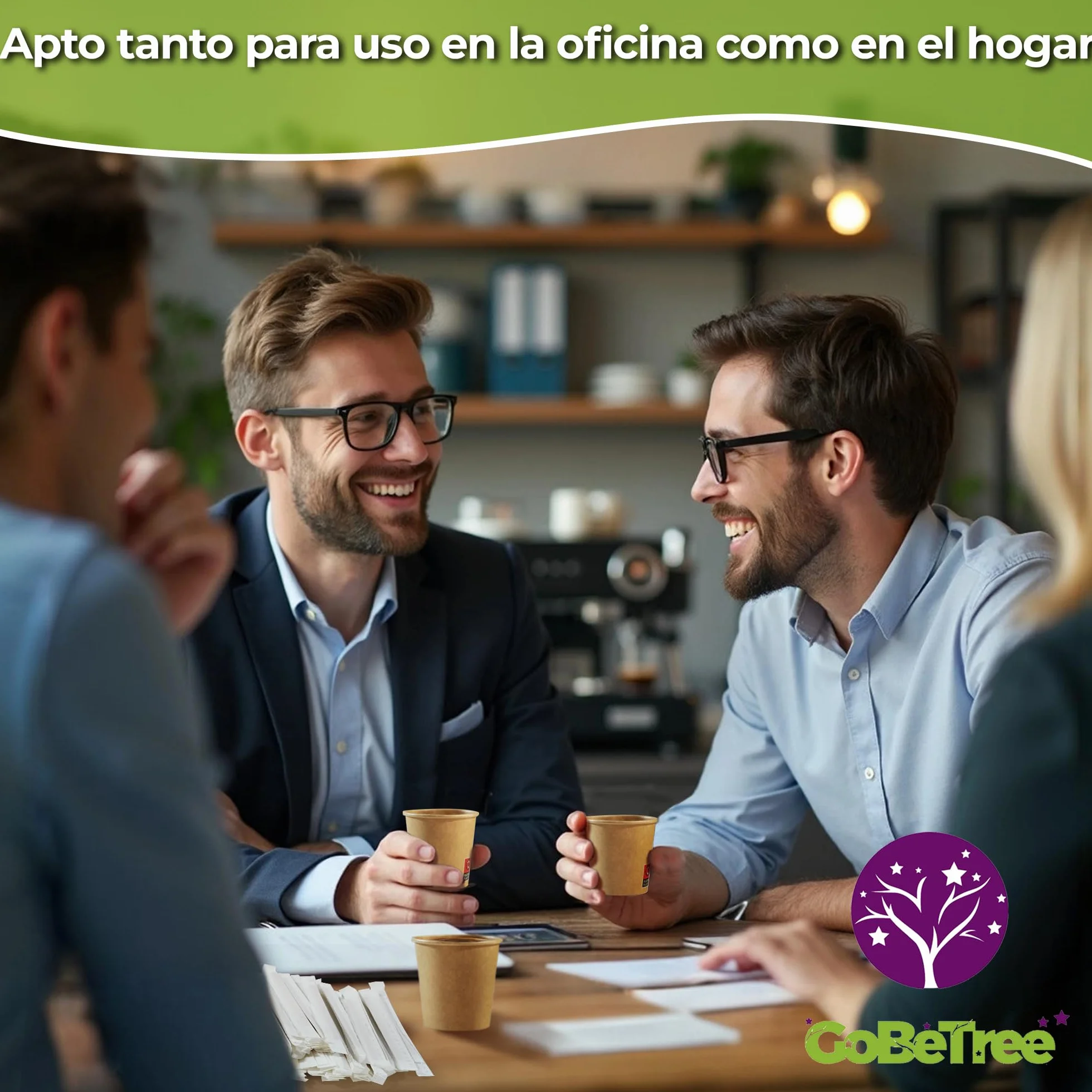 100 Vasos Desechables Papel Kraft de 110ml / 4 oz para Café Espresso y Lungo. Para bebidas frías y calientes. Vasos cartón desechables