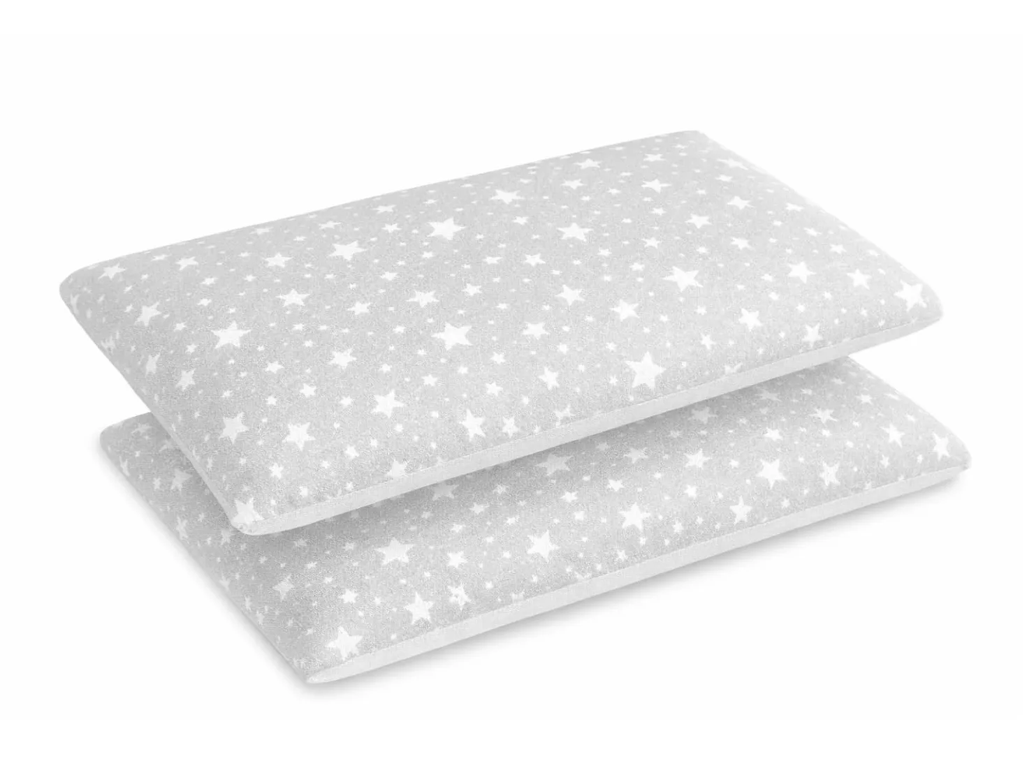 DORMISSIMO 2 X Almohada 90x35-6 CM Viscoelástica | Desenfundable y lavable, Ergonómica, Su primera almohada