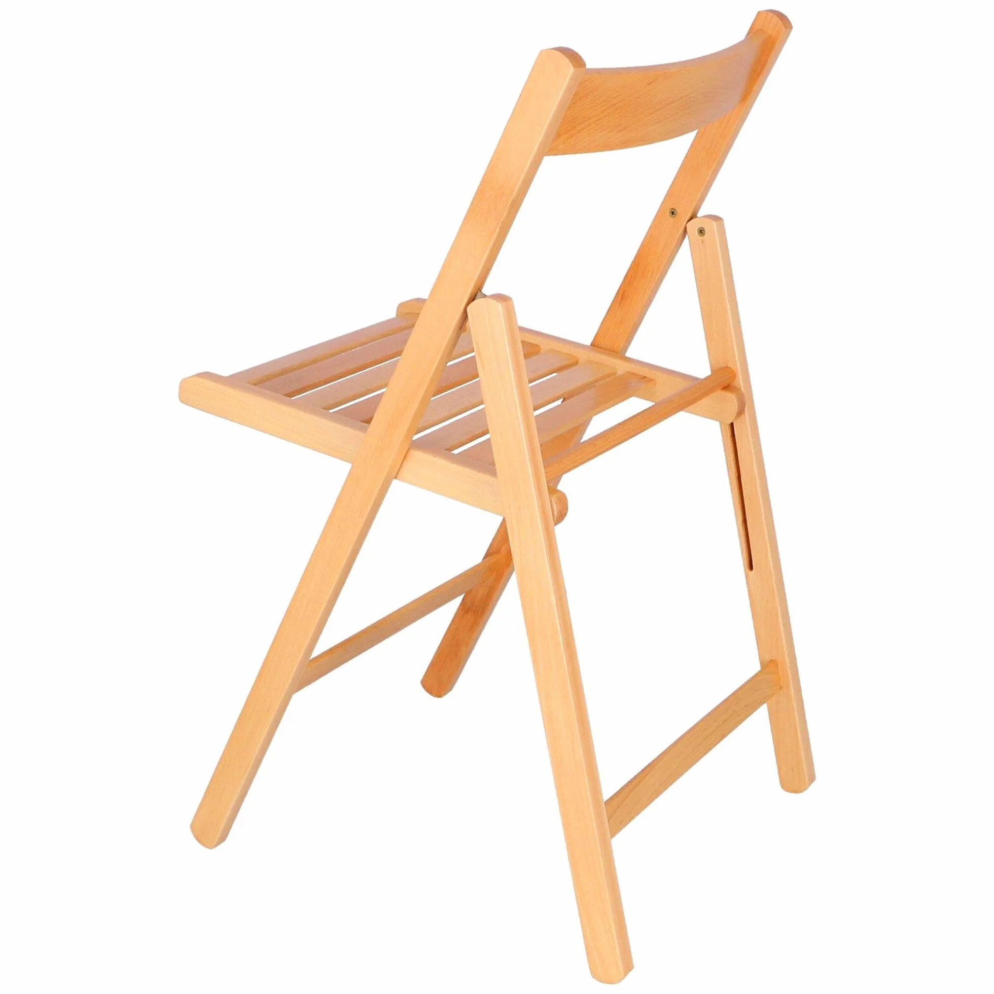 Well Home MOBILIARIO & DECORACIÓN - Pack 4 Sillas Bas en Madera de Haya, Aceite