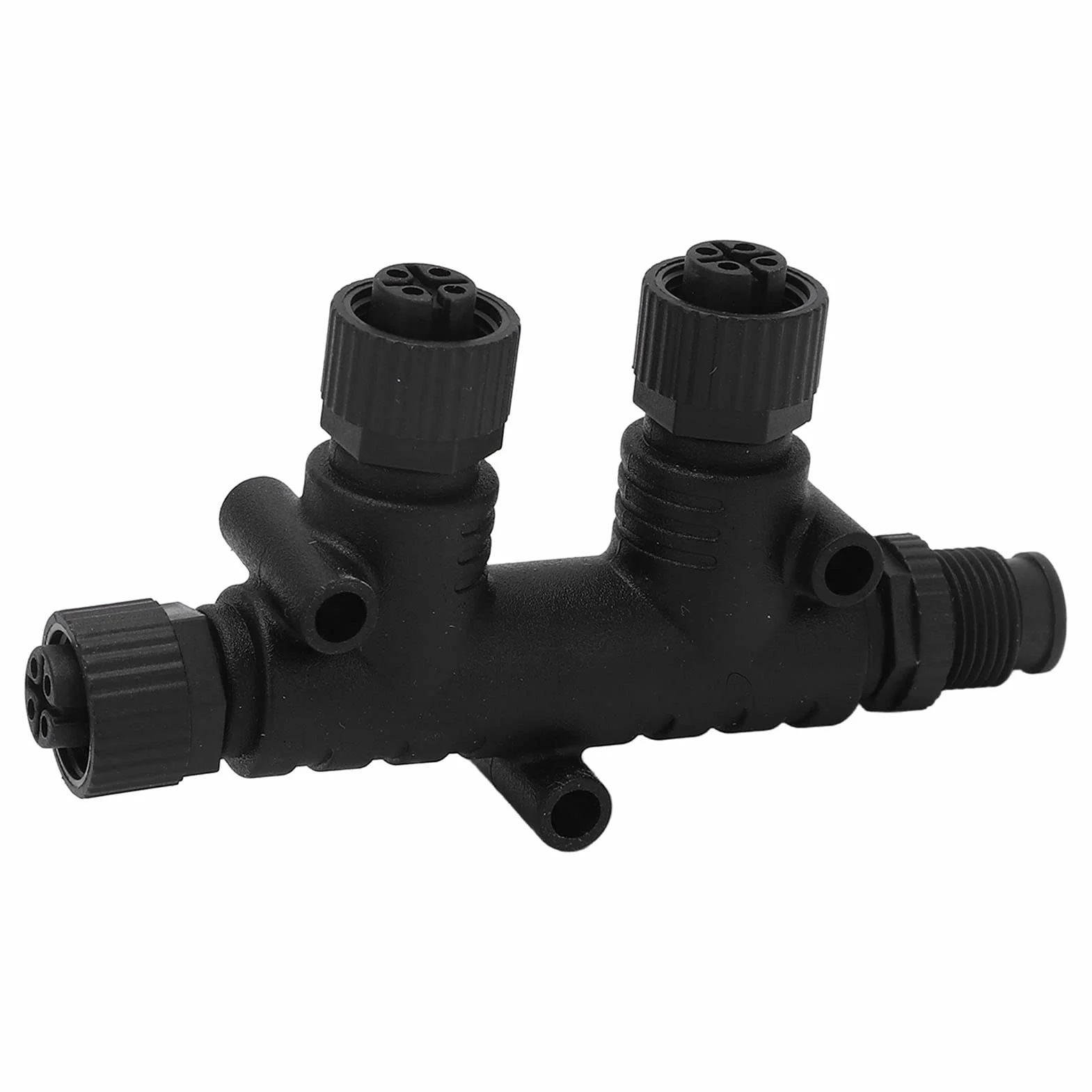 Terminador en T NMEA 2000, Cables Troncales y Derivación, Conector T de 2 Puertos para Redes Lowrance