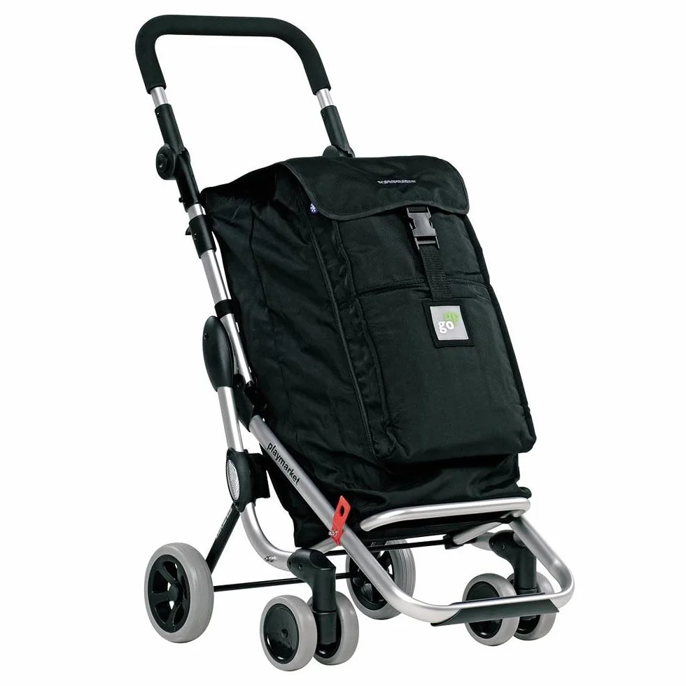 Foppapedretti 9702000100 - Carrito de la Compra, Color Nogal