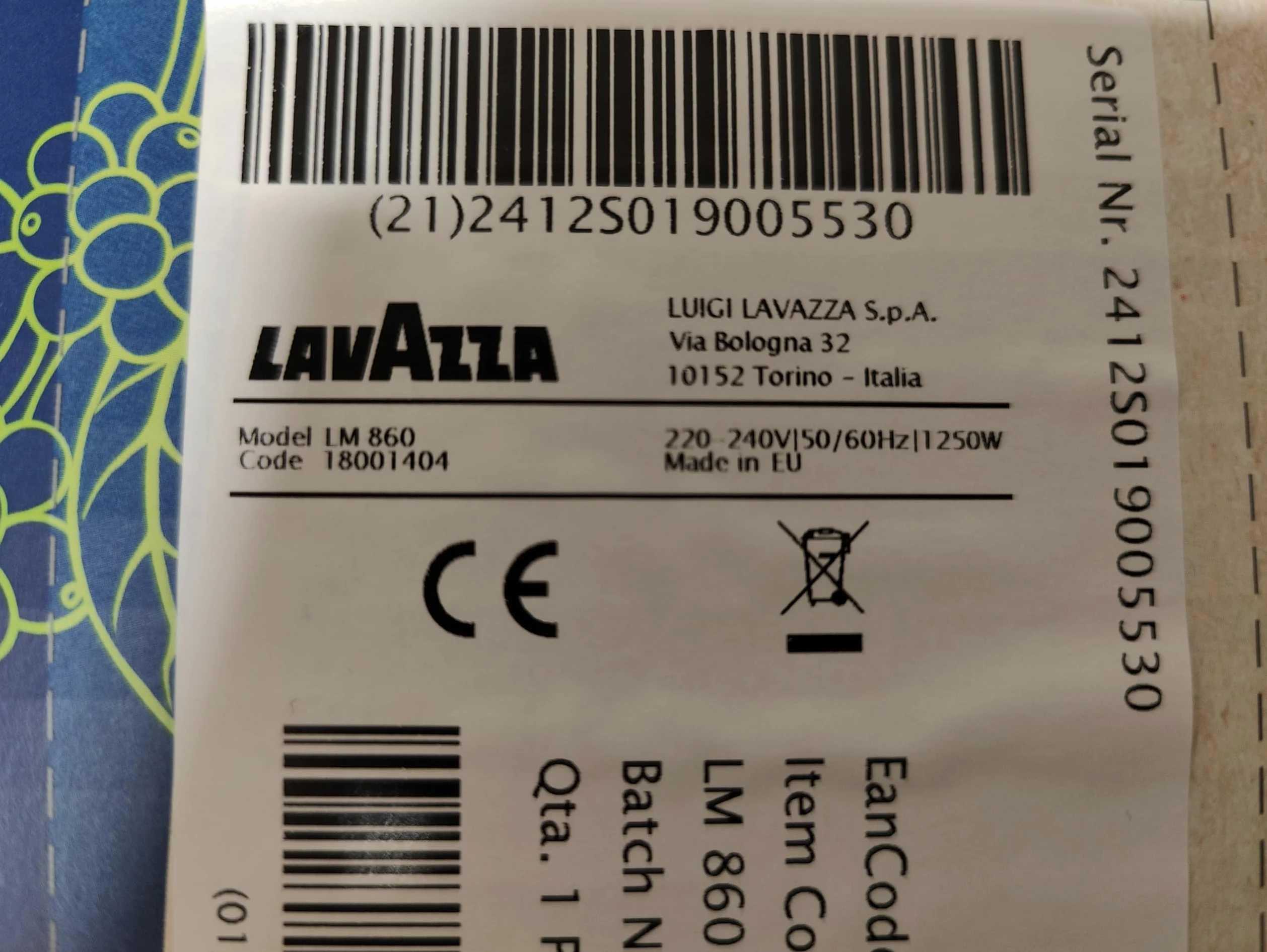 Lavazza A MODO MIO JOLIE EVO (GREY) (LM860) - Máquina de cápsulas espresso