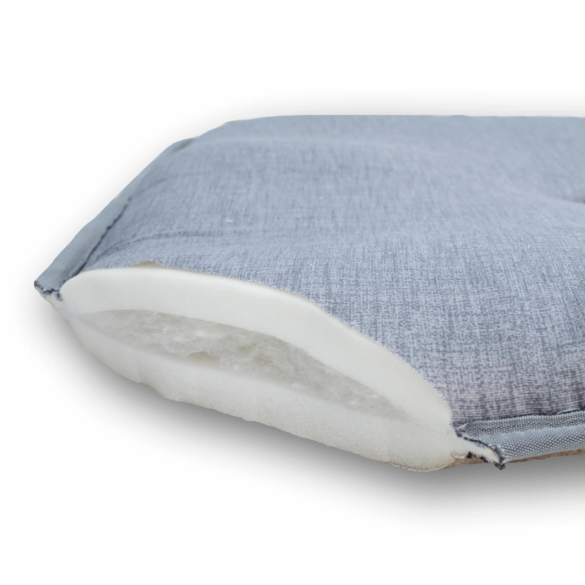 Colchón de Suelo Enrollable. Reversible. Futón japonés Estilo Tatami. Colchón de Suelo para Invitados, Camping o Juegos. Altura de 5 cm. Bolsa de Transporte incluída.