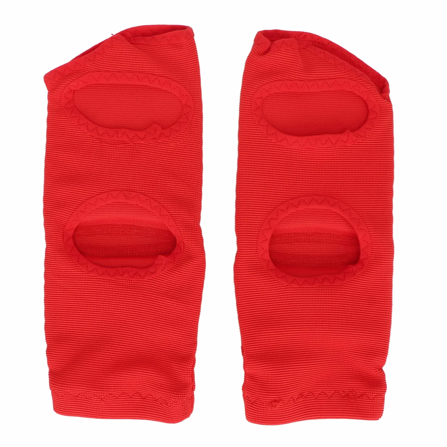 Protector de pie de boxeo antideslizante para entrenamiento de taekwondo adultos, rojo