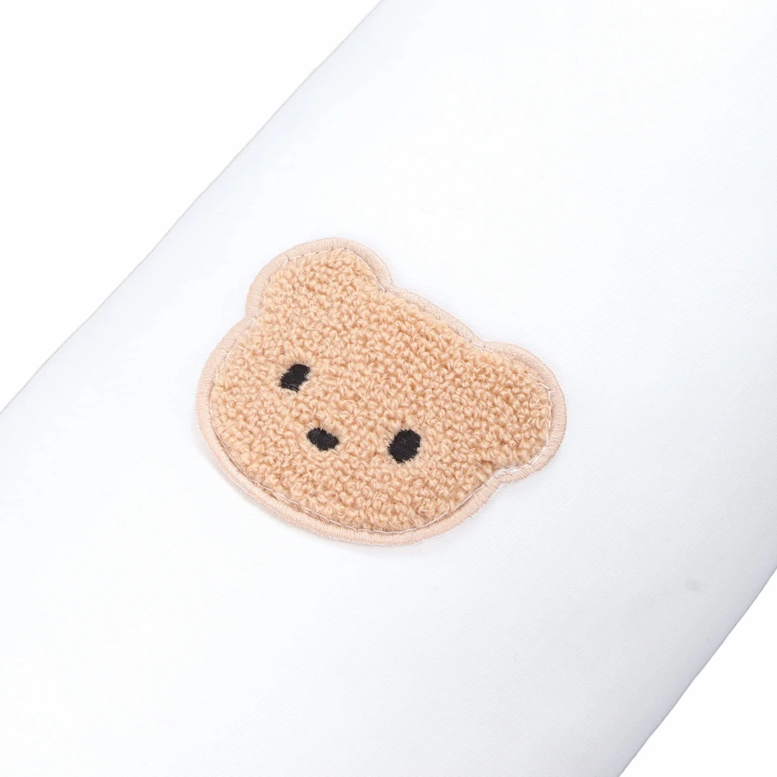 Almohada Multifuncional para Bebé de Algodón Suave y Transpirable con Patrón de Oso, Almohada para Dormir de Lado Infantil