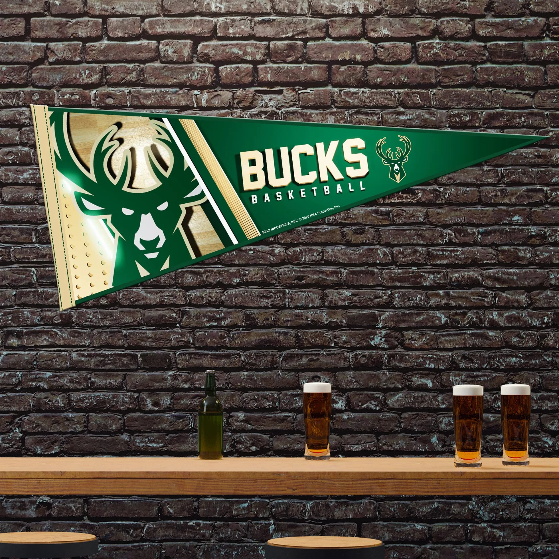 NBA Chicago Bulls Banderín de fieltro suave 30,5 x 76,2 cm