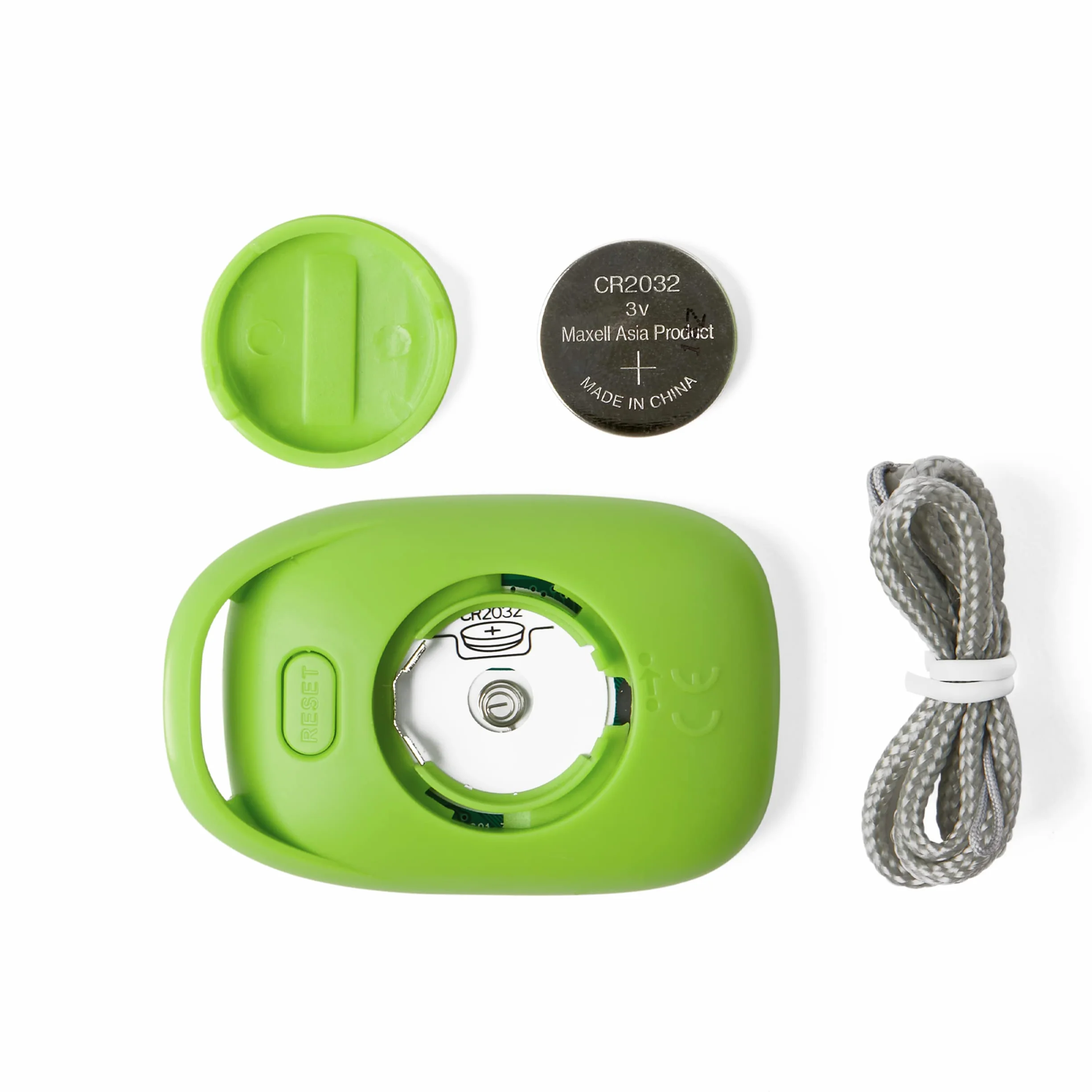 Pulox PS-100 Podómetro Contador de Pasos con Sensor 3D Verde