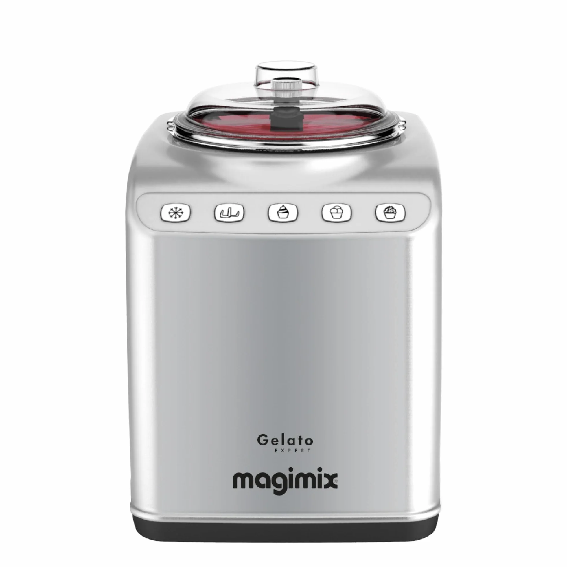 Magimix Gelato Expert Compresor de helados 2L 180W Acero inoxidable - Heladora (Compresor de helados, 2 L, 30 min, 1 senos, Acero inoxidable, 2 h)