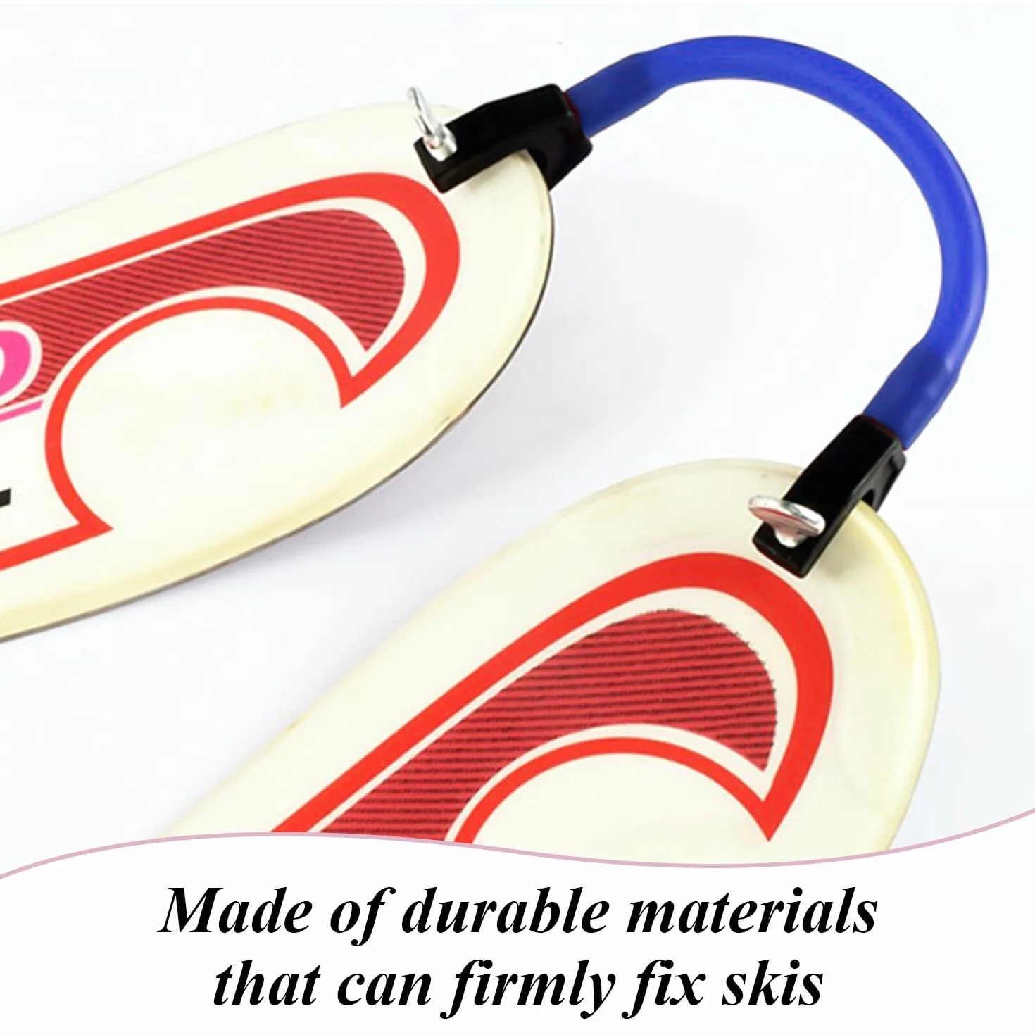 Conectores de Snowboard 2 Piezas y Rodilleras Elásticas Calientes 1 Par Accesorios de Snowboard