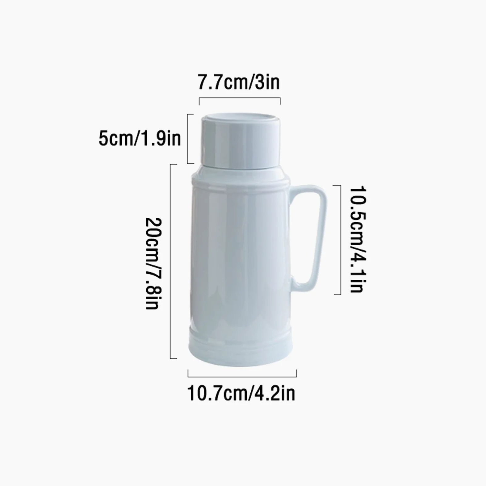 Jarra de Agua Jarra de cerámica con Tapa y caño Hogar Fácil Limpie la Jarra Resistente al Calor Ideal para té Helado, sangría, Limonada (40.5 oences) Teteras de té Helado (Color : Pink)