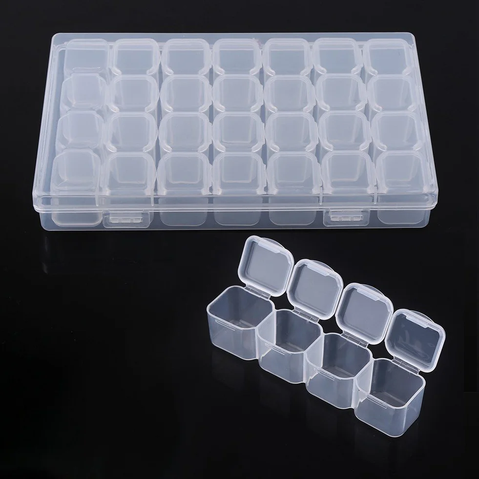 Organizador de píldoras con compartimentos grandes, recipiente de viaje portátil para recordatorio de medicamentos, caja de prescripción con 28 compartimentos, caja para vitaminas y aceites