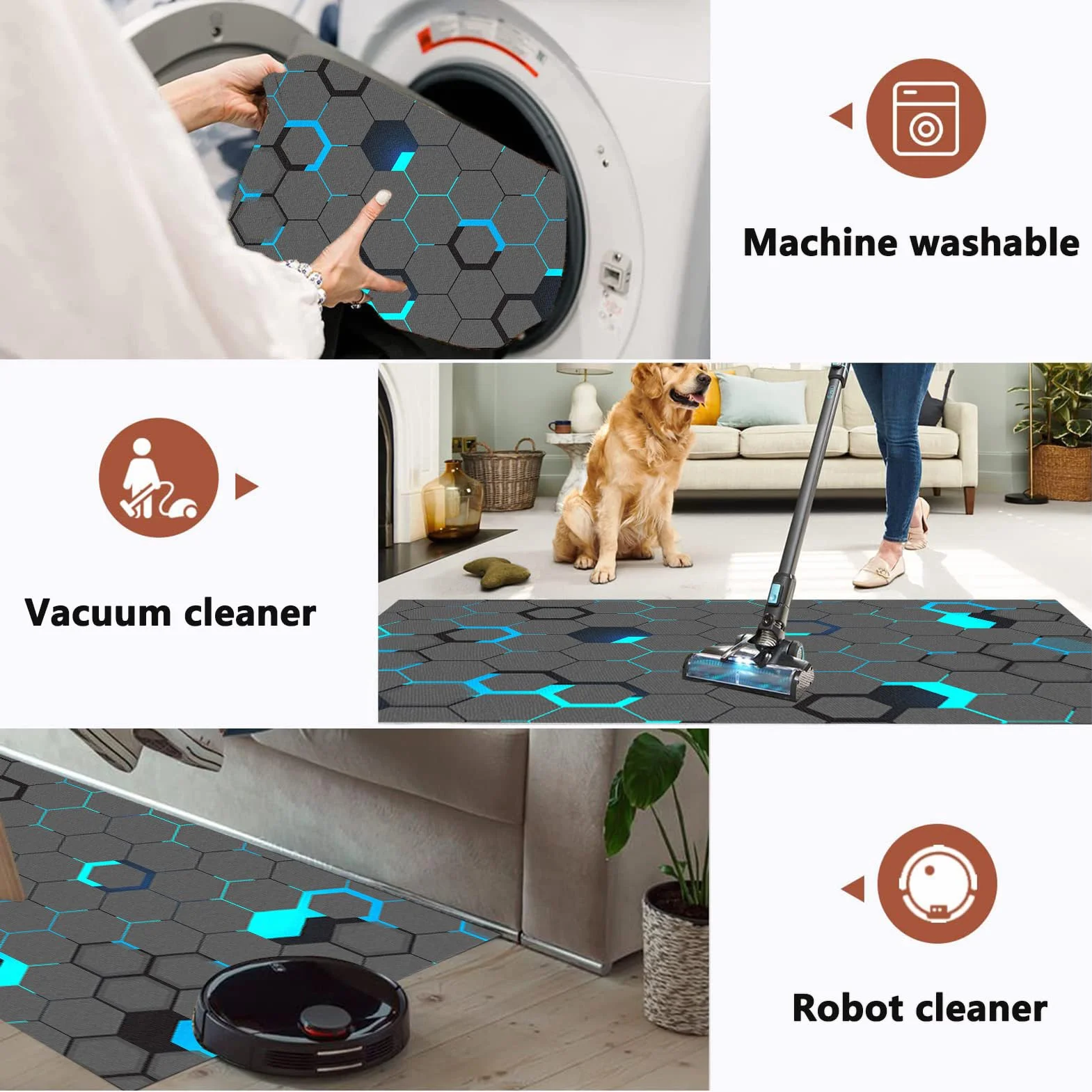 Alfombra Suelo Gaming Oficina Escritorio Gamer Alfombra Silla Oficina Gaming 180 x 230 cm Alfombrilla Protector Suelo Silla Ruedas Protector de Suelo para Silla de Oficina Alfombras de Sillas Lavable