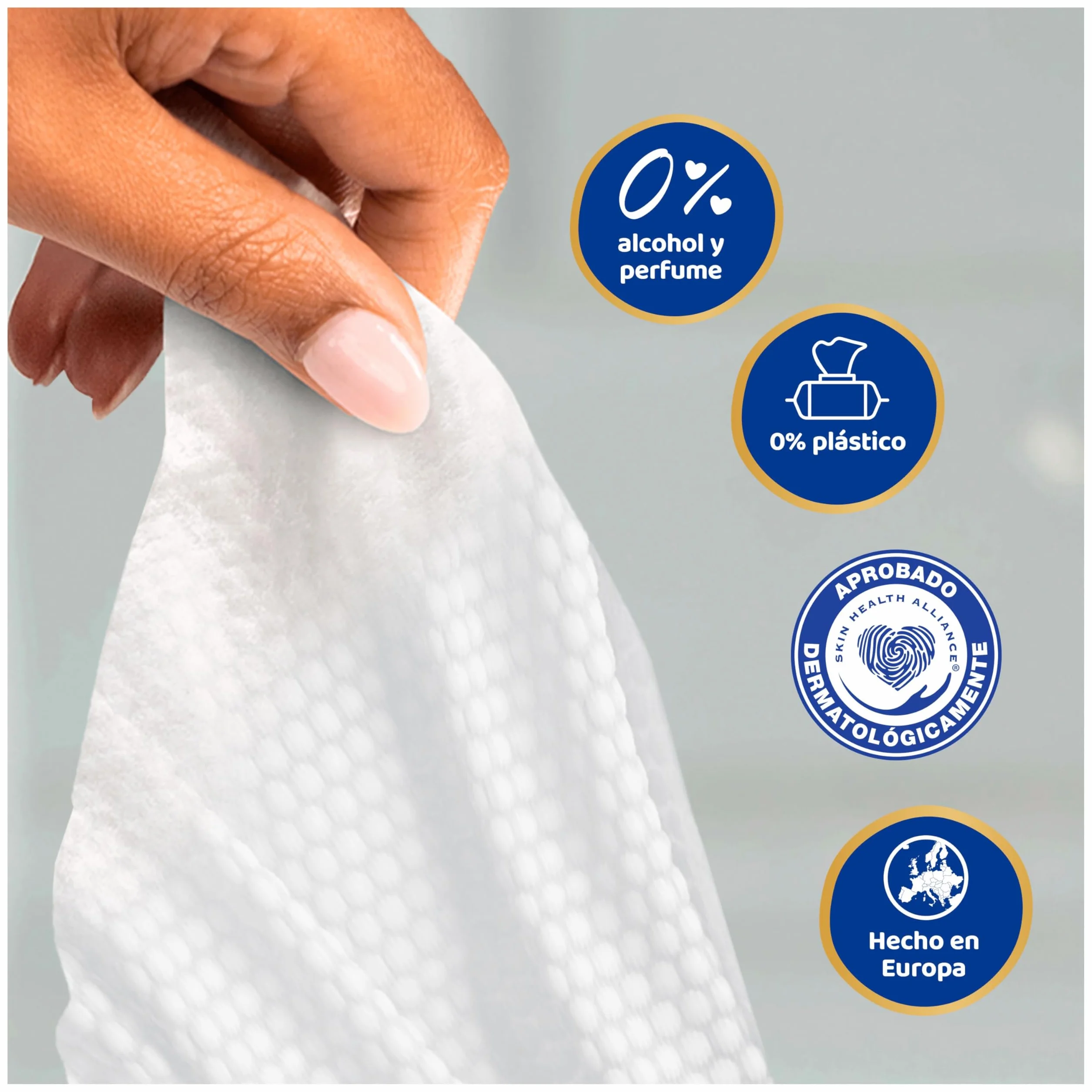 Dodot Pure Aqua Touch Toallitas Para Bebé 432 Unidades, 99% Agua, Textura Suave