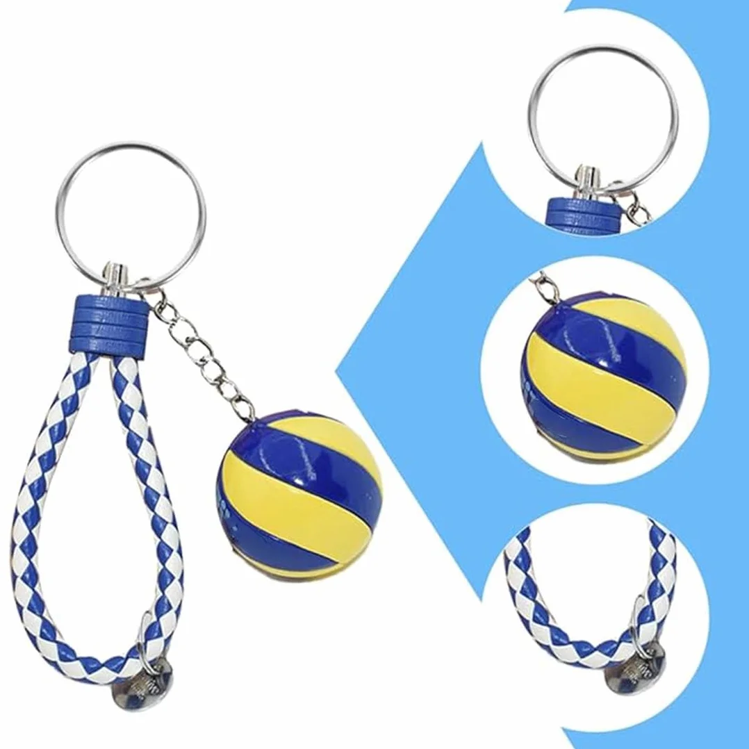 Llavero de voleibol recuerdo deportivo colgante regalo talla única
