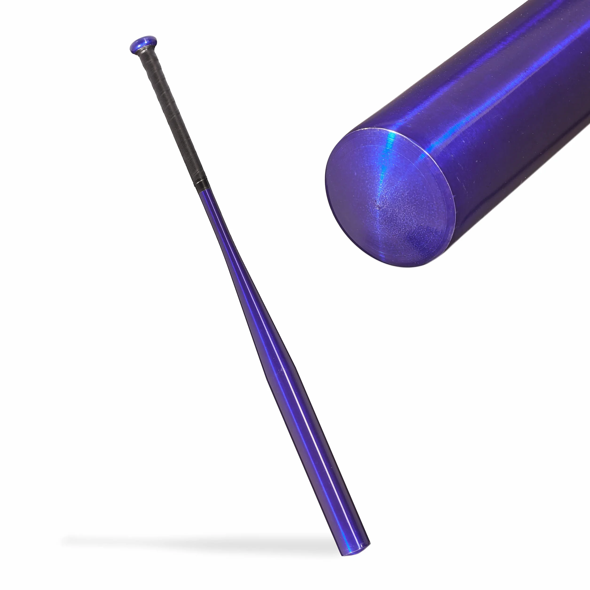 Relaxdays Bate Béisbol Aluminio 34 Pulgadas 86 cm Mango Antideslizante Azul