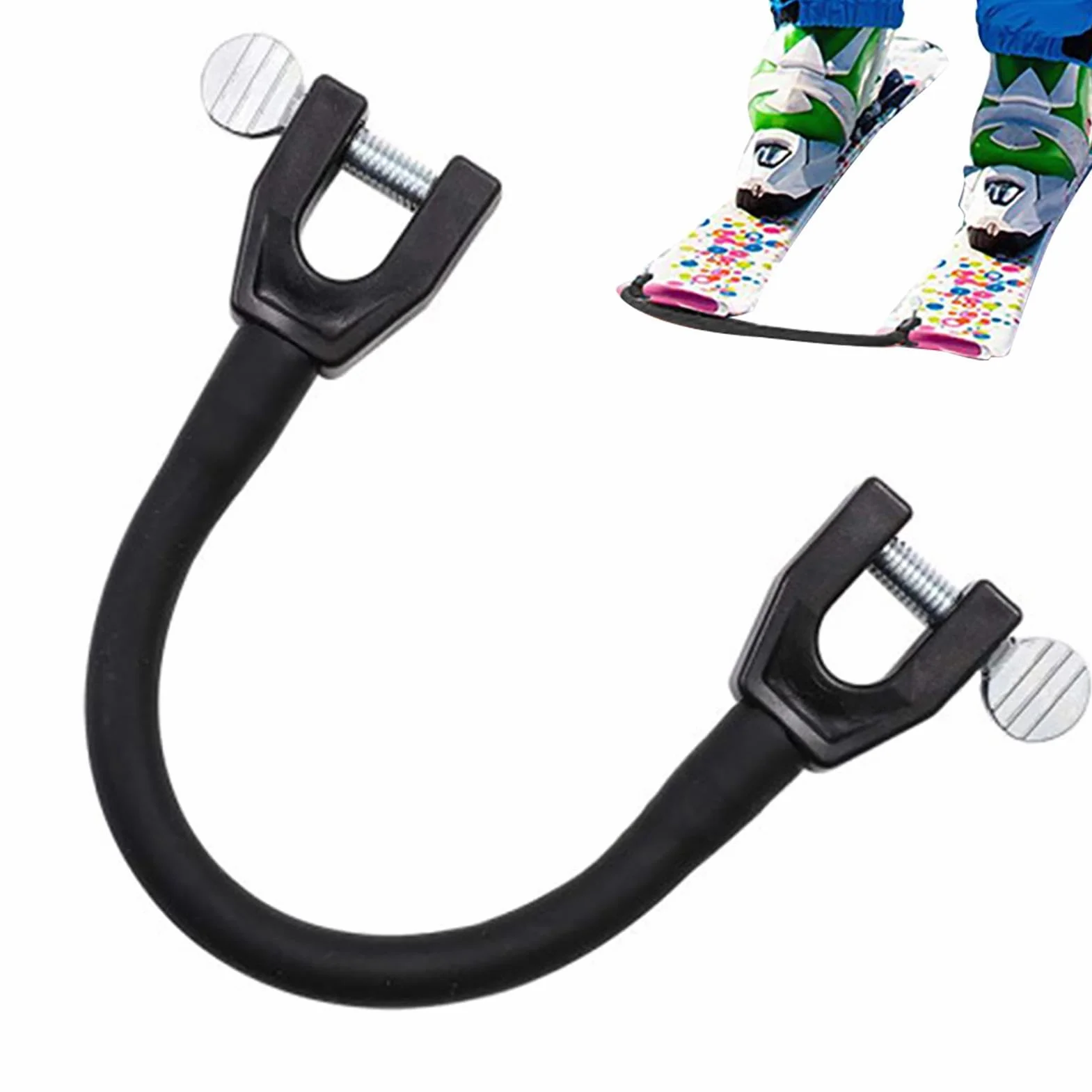 Conector De Punta De Esquí Equipo De Entrenamiento Snowboard Ayuda Mantener Equilibrio