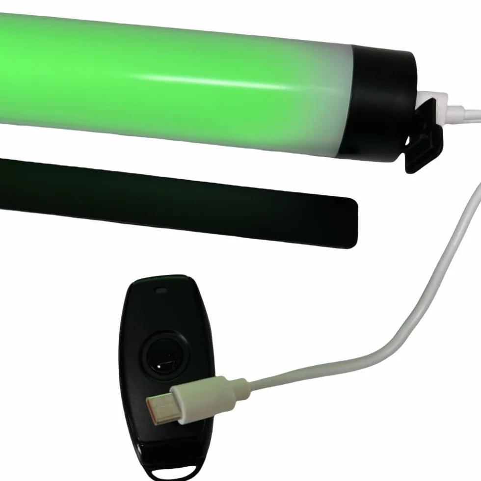 Sunblesa Luz Bivvy Recargable Linterna Magnética LED Pesca 2600mAh Modos Rojo/Verde/Blanco Impermeable