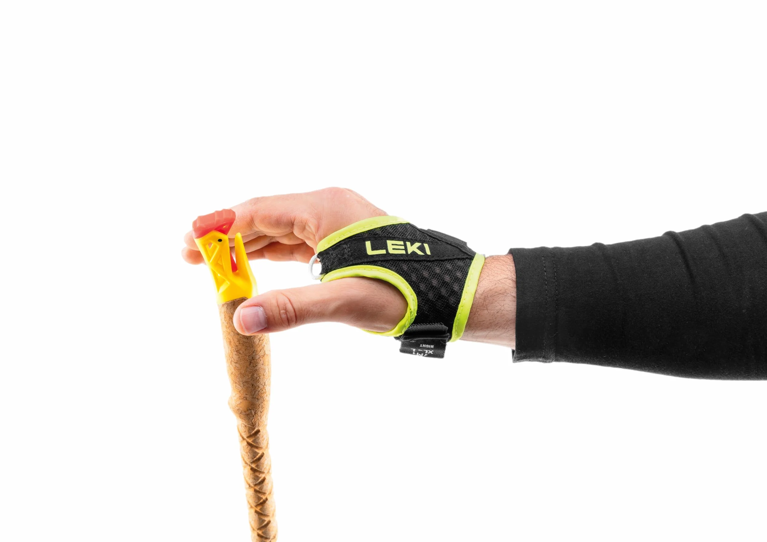 Leki Makalu FX TA Gasolina Negro Gris Plateado