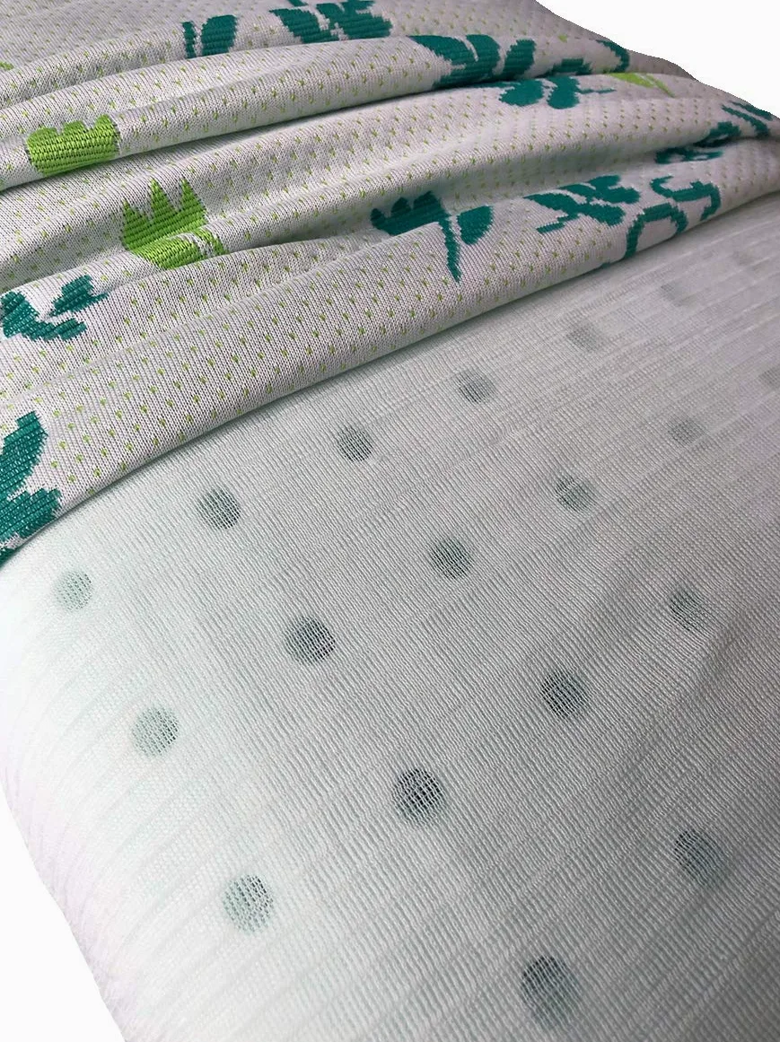 elalmacendelcolchon - Almohada viscoelástica con aceites Naturales y Aloe Vera, Modelo Nature, Viscosoja, Doble Funda, Funda Exterior 100% algodón, Blanca - 150 x 34 cm - Otras Medidas Disponibles
