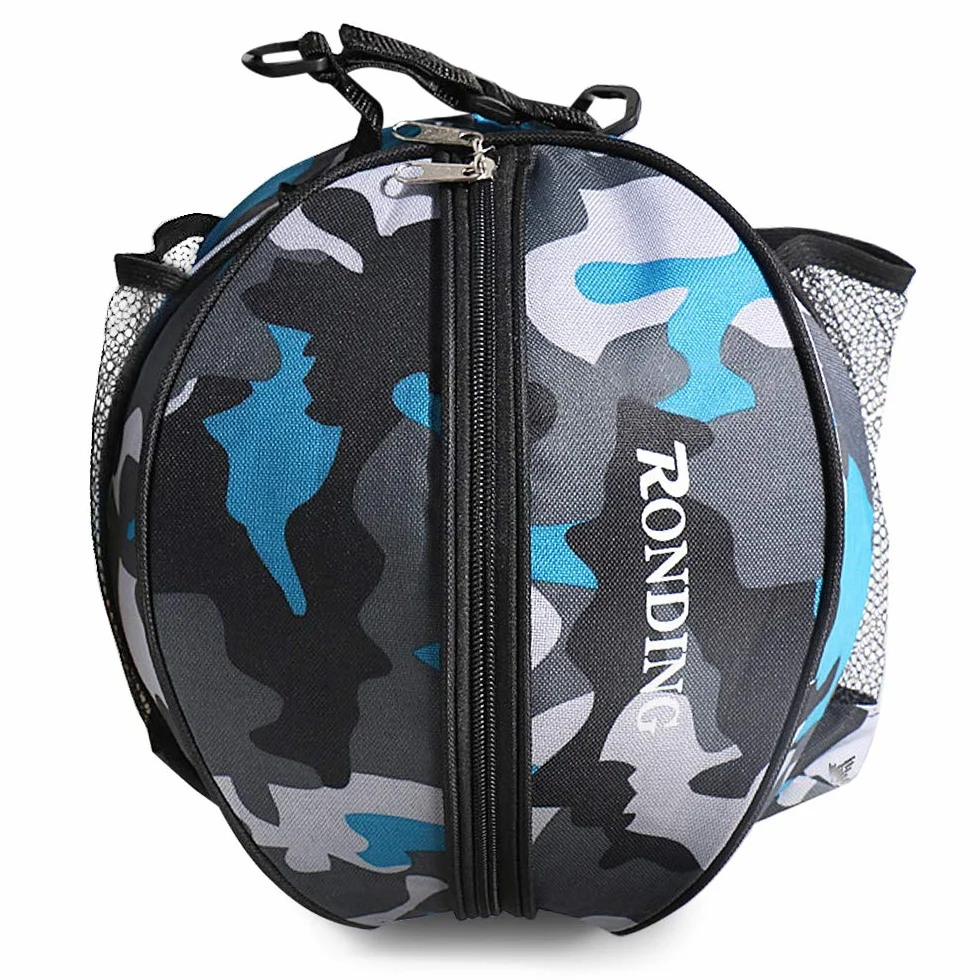 Lixada Bolsa de Transporte para Baloncesto Fútbol Voleibol Azul Camouflage
